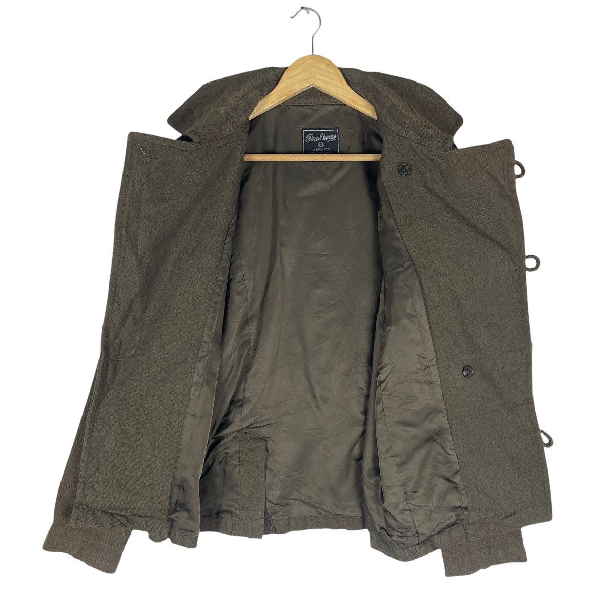 Final Home 🔥FINAL HOME Issey Miyake Military Duffle Button Jacket Size US M / EU 48-50 / 2 - 10 Thumbnail