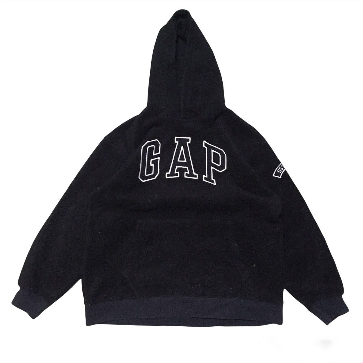 image of Gap Hoody Big Logo Kanye West Style in Black, Men's (Size Small)