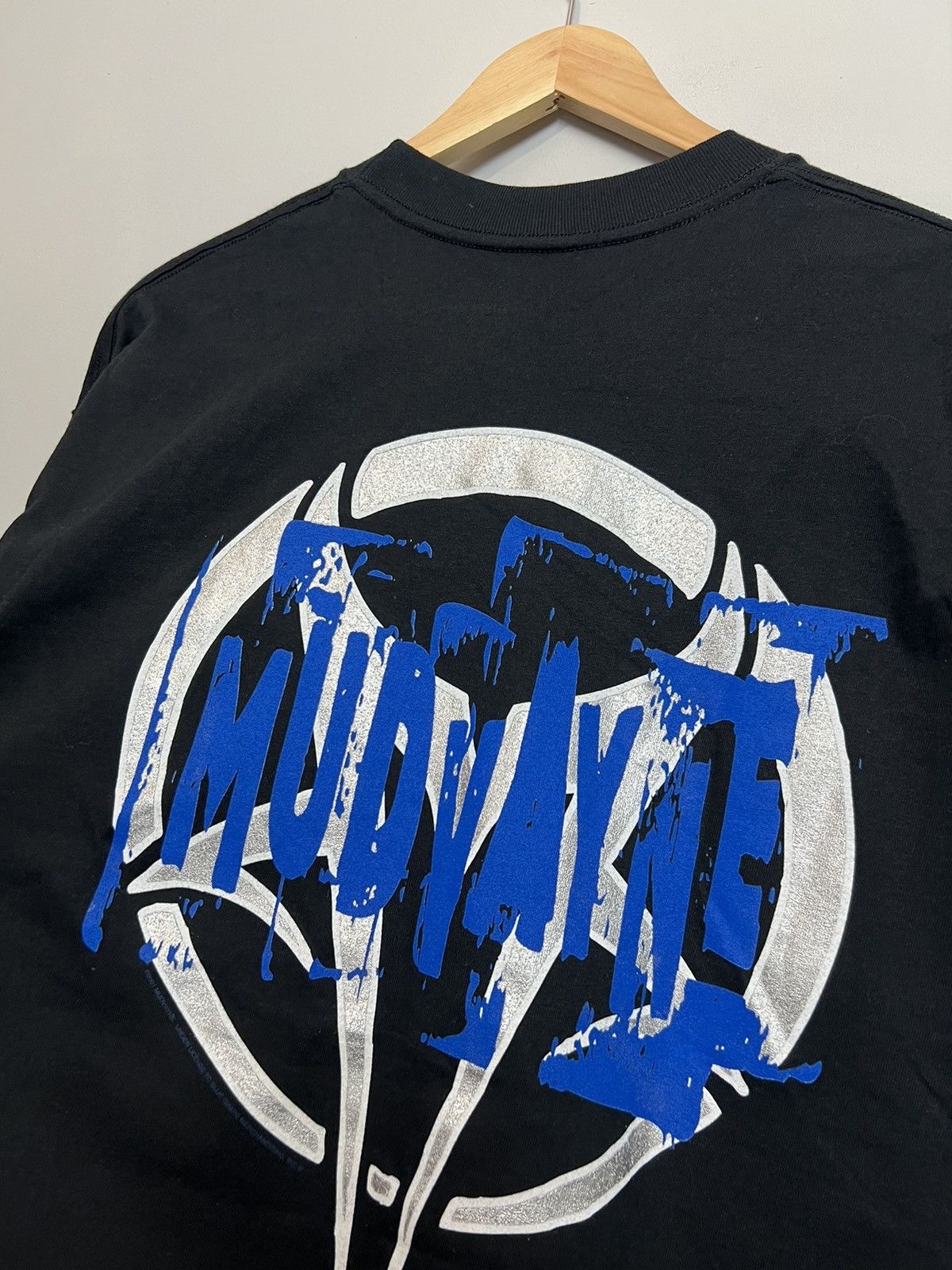 Band Tees 2001 Mudvayne Blue Grape Shirt Vintage NuMetal Band Tees Size US L / EU 52-54 / 3 - 4 Thumbnail