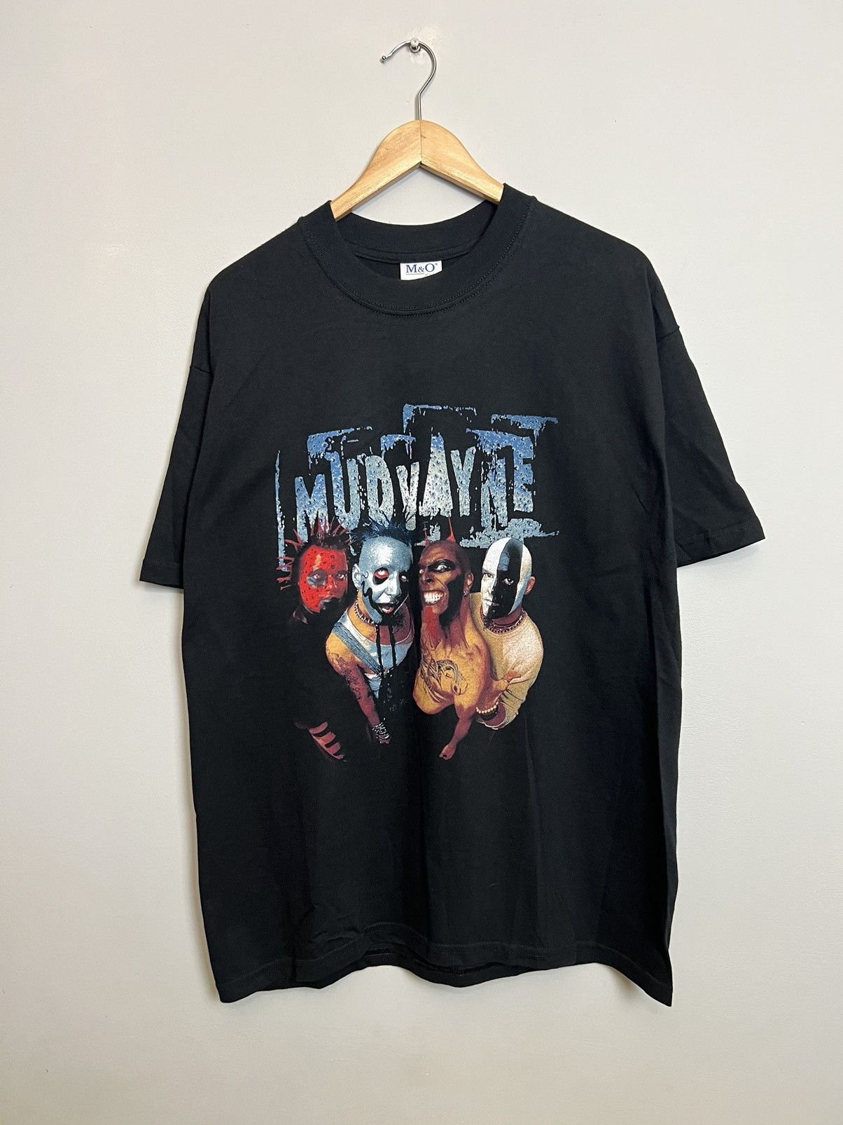 2001 Mudvayne Blue Grape Shirt Vintage NuMetal Band Tees