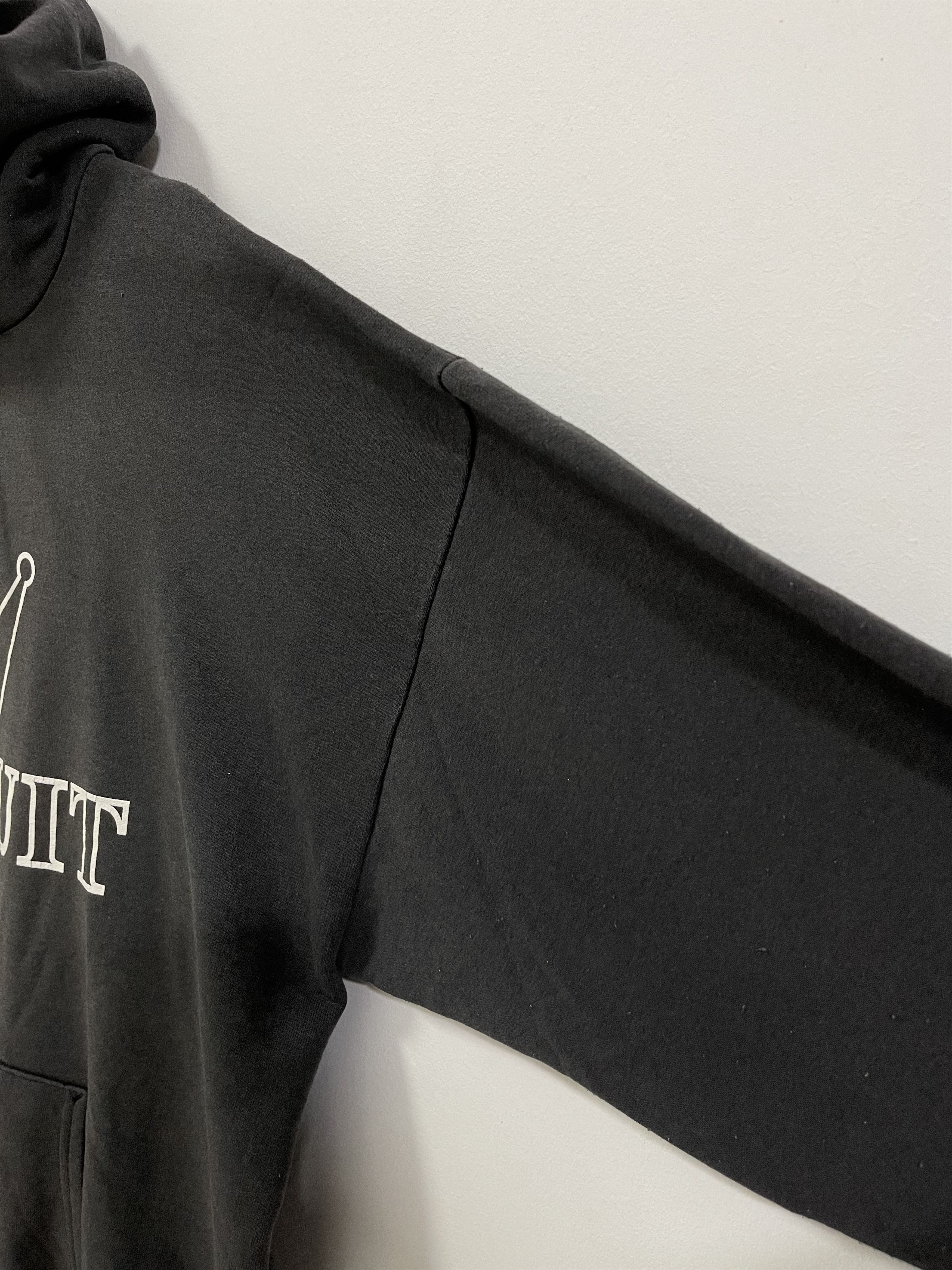 Hanes × Vintage Vintage Hanes Sun Faded Circuit Hoodie Sweatshirt Size US L / EU 52-54 / 3 - 6 Thumbnail