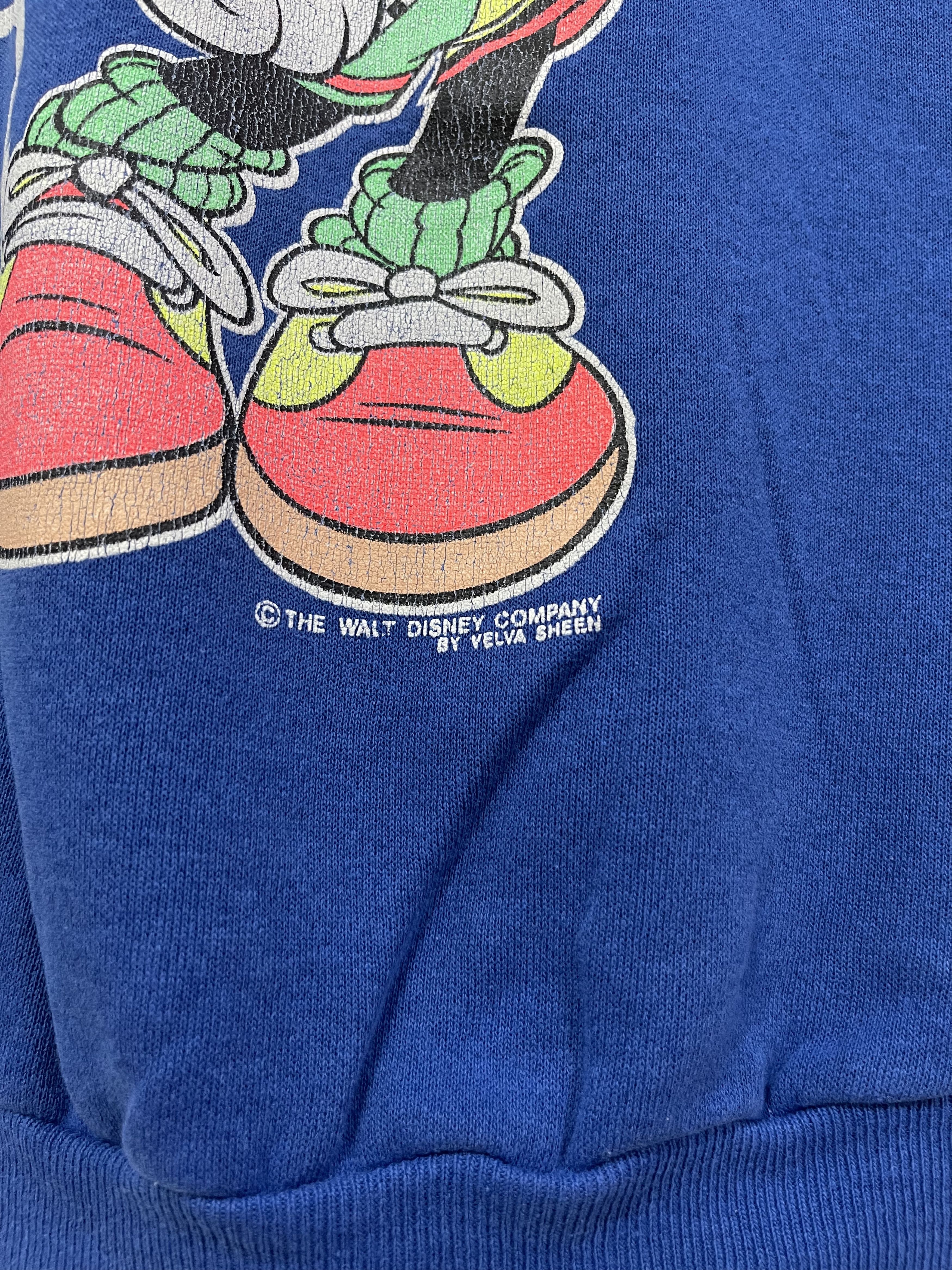 Disney Vintage 90s Velva Sheen Minnie Florida Big Logo Sweatshirt Size M / US 6-8 / IT 42-44 - 3 Thumbnail