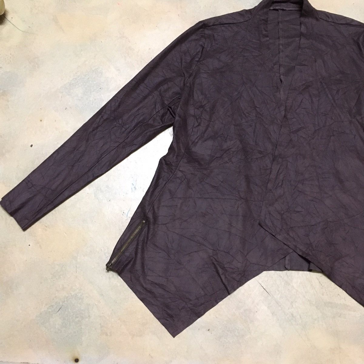 Japanese Brand Noa-ge Leather Poncho Cloaks Cardigan Style Size US M / EU 48-50 / 2 - 2 Thumbnail