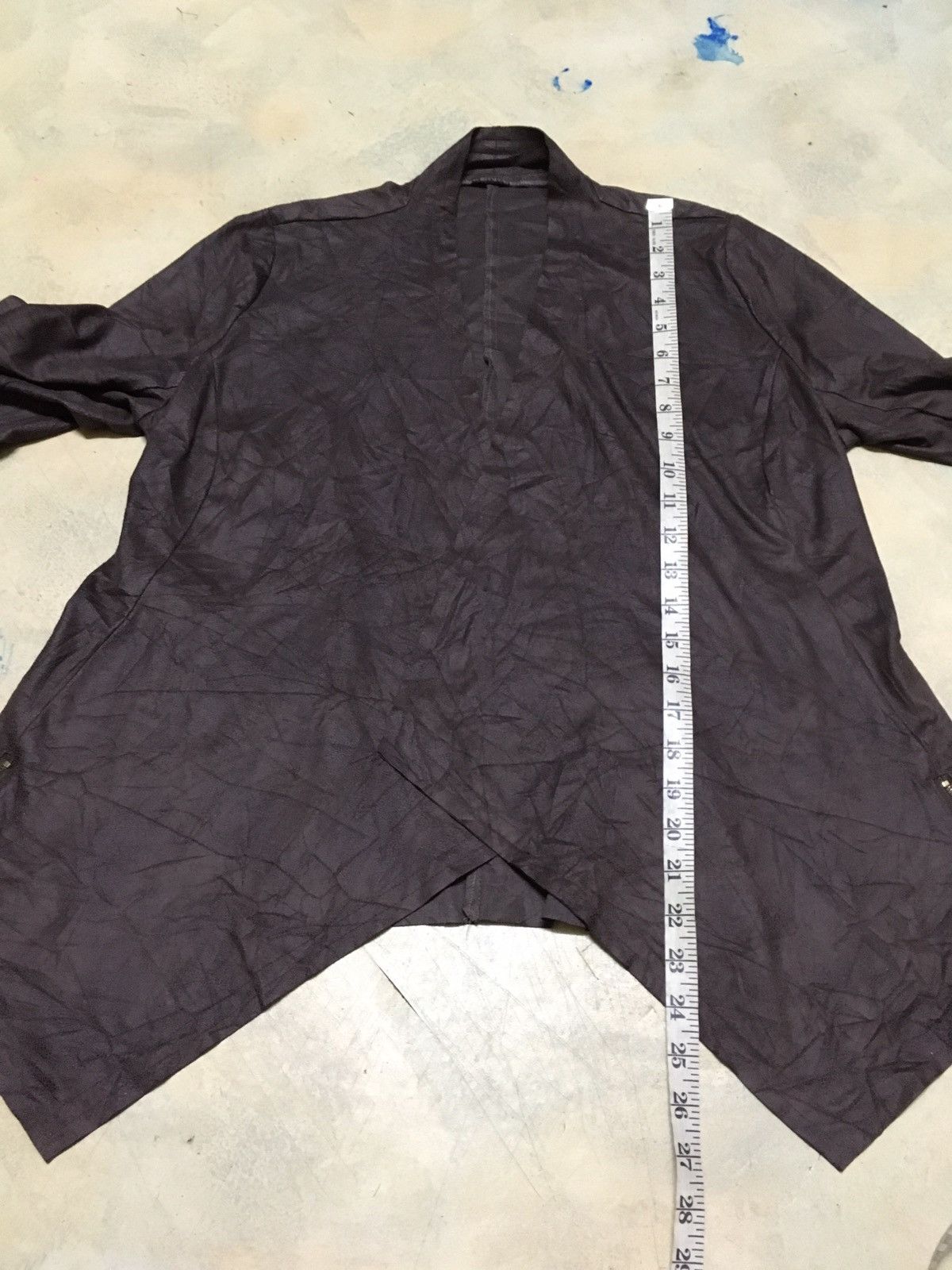 Japanese Brand Noa-ge Leather Poncho Cloaks Cardigan Style Size US M / EU 48-50 / 2 - 9 Thumbnail