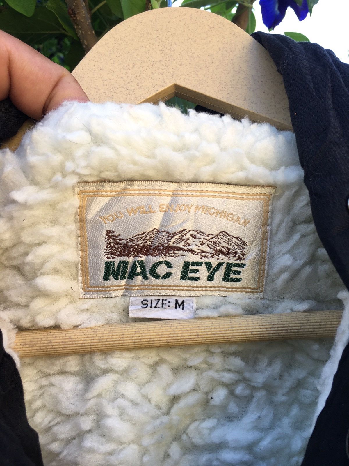 Japanese Brand MAC EYE FLEECE LINED HOODIE Size US M / EU 48-50 / 2 - 12 Thumbnail