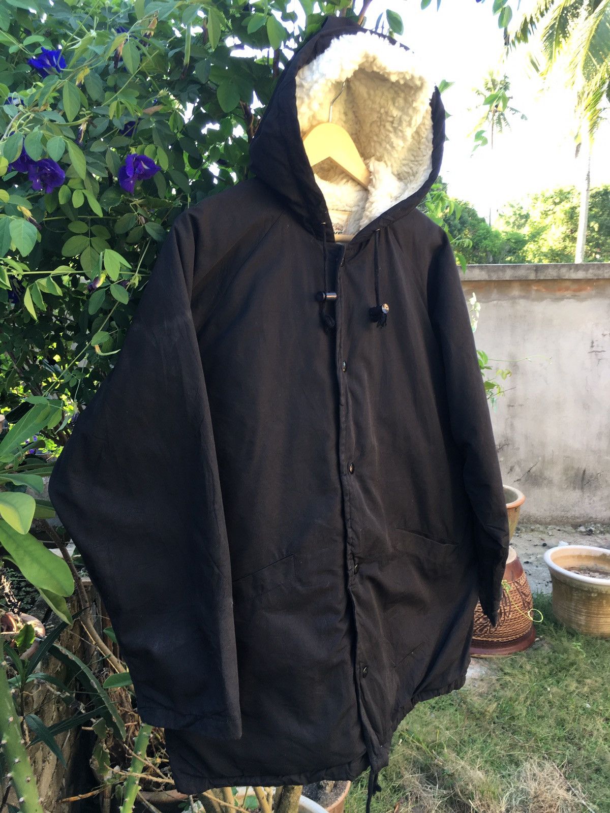 Japanese Brand MAC EYE FLEECE LINED HOODIE Size US M / EU 48-50 / 2 - 3 Thumbnail