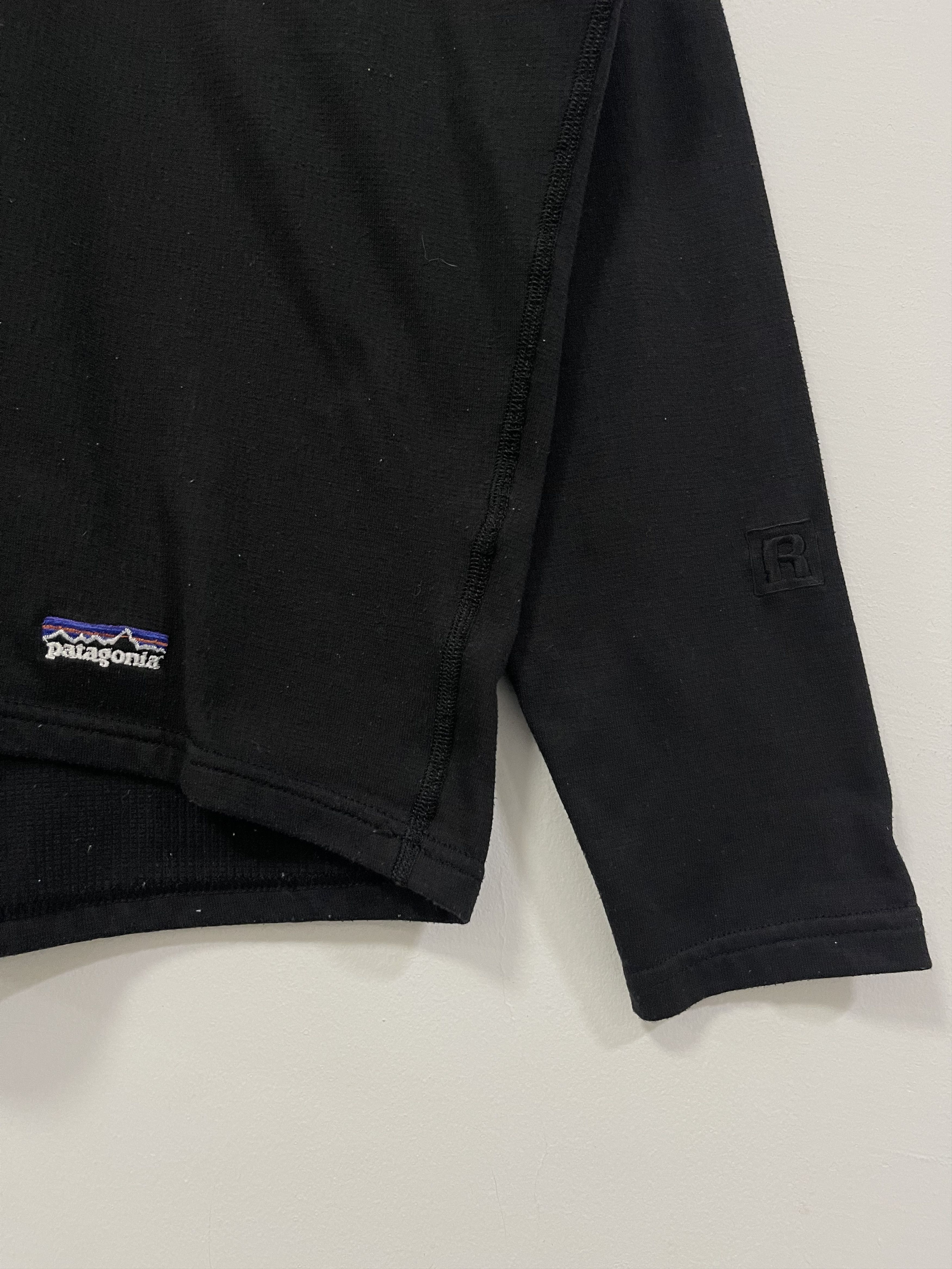Patagonia × Polartec × Vintage Vintage 90s Patagonia Mini Logo Half Zip Long Sleeve Size S / US 4 / IT 40 - 3 Thumbnail