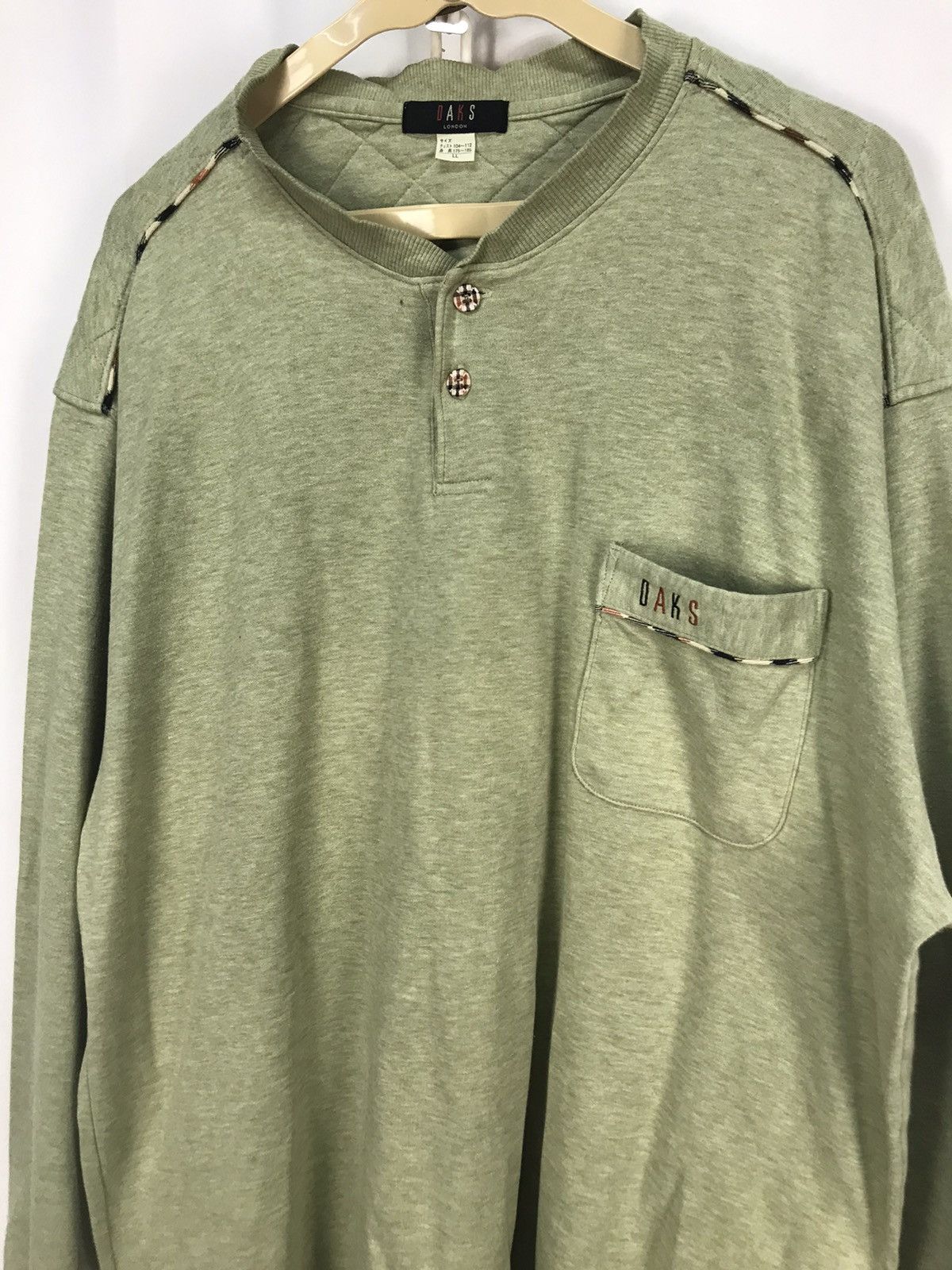 DAKS Darks london single pocket sweatshirt Size US XL / EU 56 / 4 - 5 Thumbnail