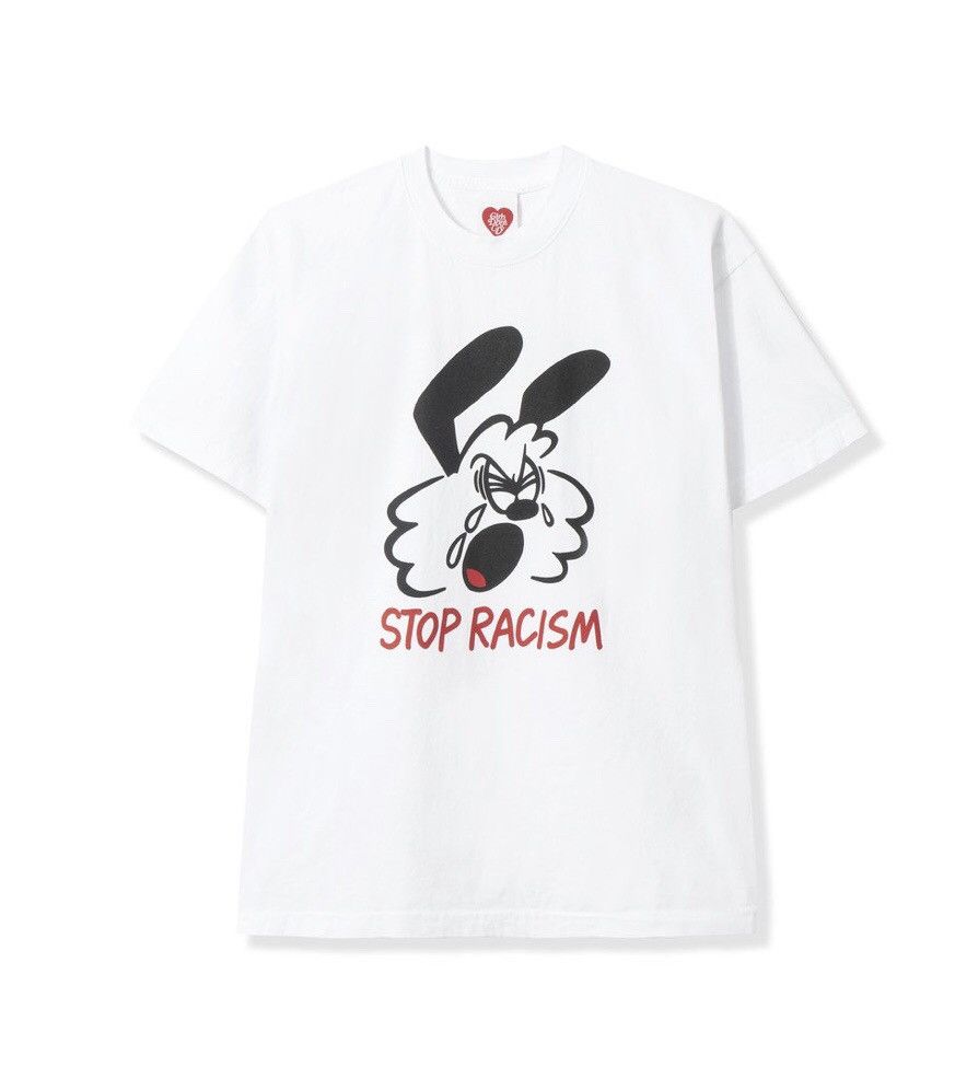 NEW Girls Don't Cry Verdy Stop Racism Tee Size Medium M Vick