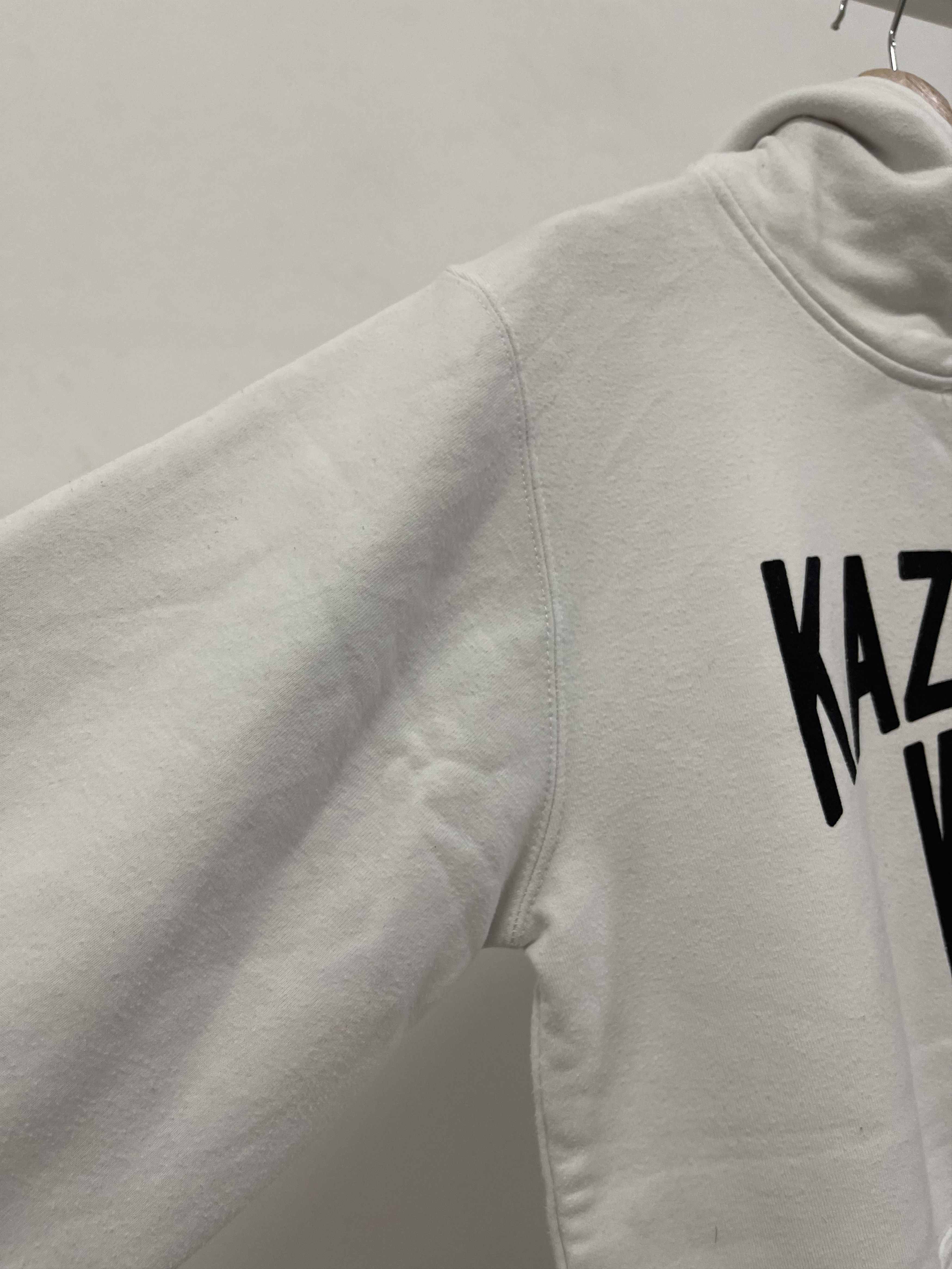 Japanese Brand × Vintage Vintage Kazzrock Wolf Stake Big Logo Hoodie Sweatshirt Size US S / EU 44-46 / 1 - 9 Thumbnail