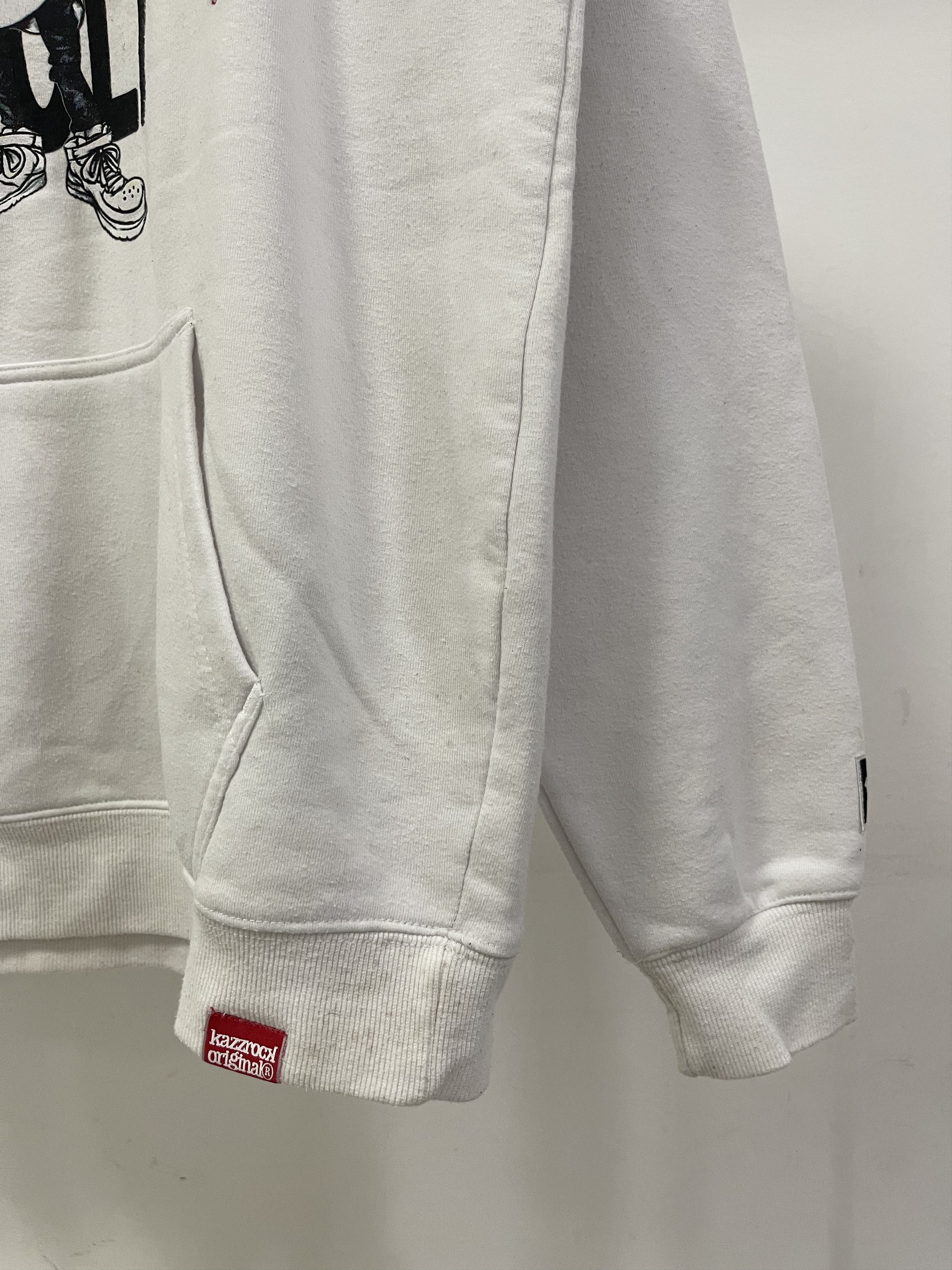 Japanese Brand × Vintage Vintage Kazzrock Wolf Stake Big Logo Hoodie Sweatshirt Size US S / EU 44-46 / 1 - 4 Thumbnail