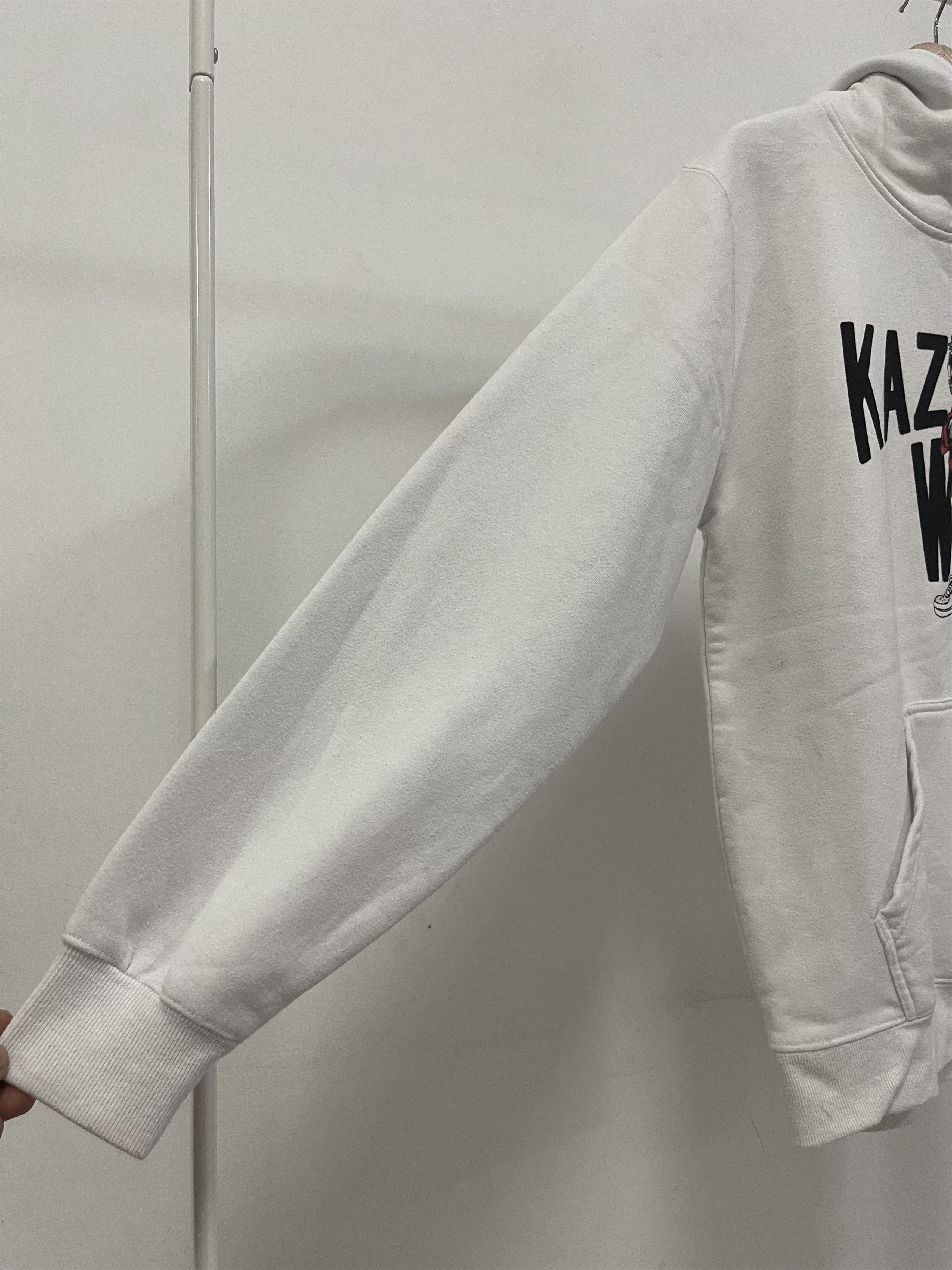 Japanese Brand × Vintage Vintage Kazzrock Wolf Stake Big Logo Hoodie Sweatshirt Size US S / EU 44-46 / 1 - 8 Thumbnail