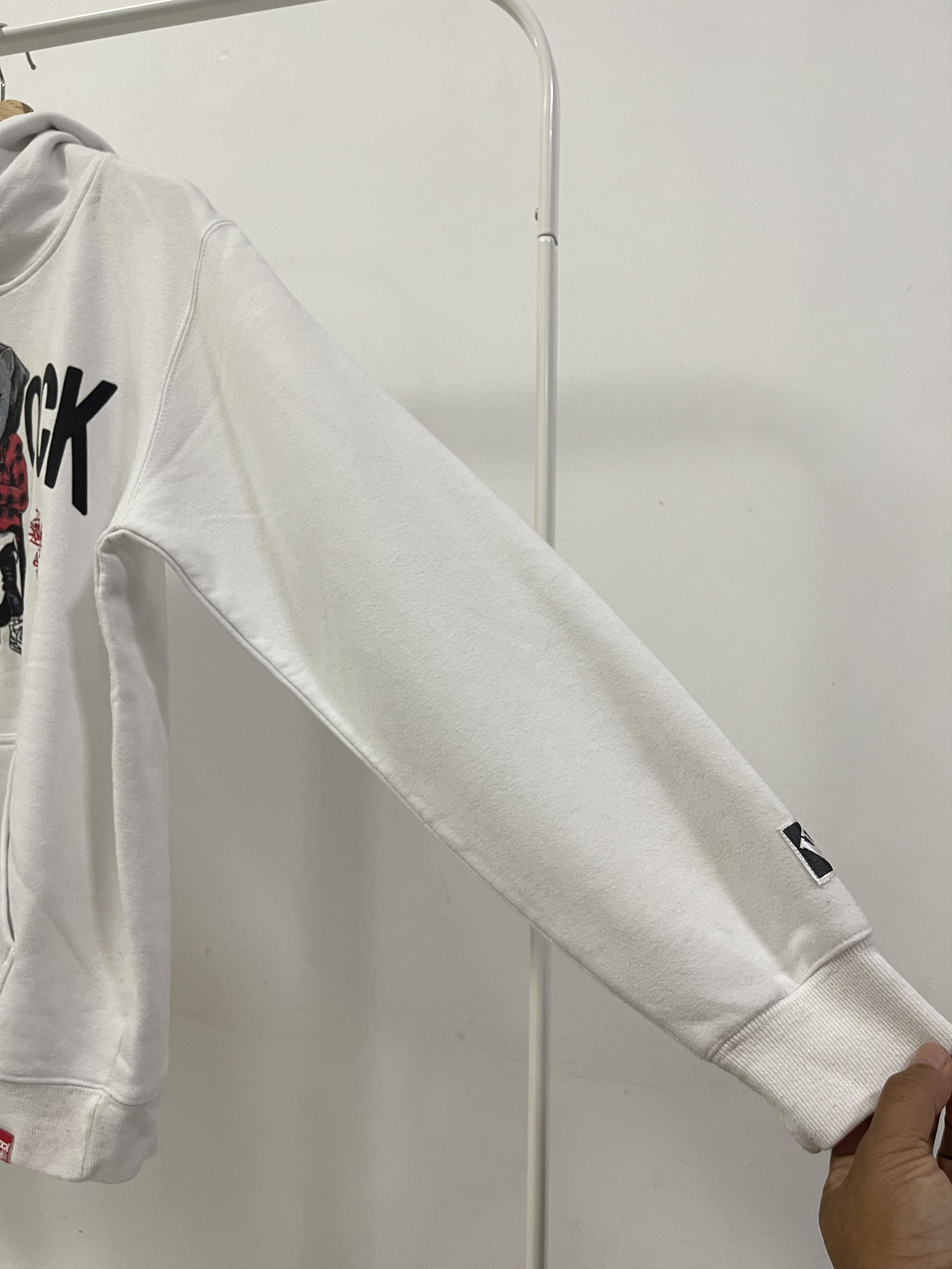 Japanese Brand × Vintage Vintage Kazzrock Wolf Stake Big Logo Hoodie Sweatshirt Size US S / EU 44-46 / 1 - 6 Thumbnail
