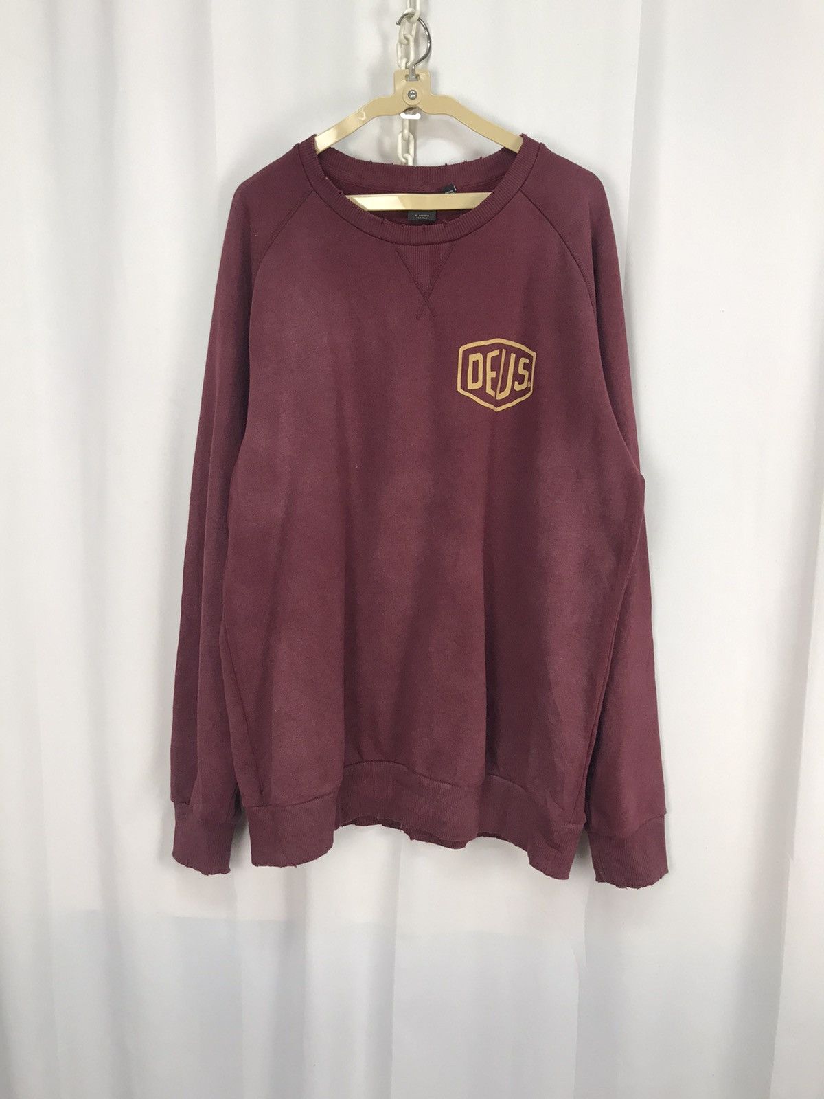 Deus Ex Machina Deus ex machina canggu printed distressed sweatshirt Size US L / EU 52-54 / 3 - 10 Thumbnail
