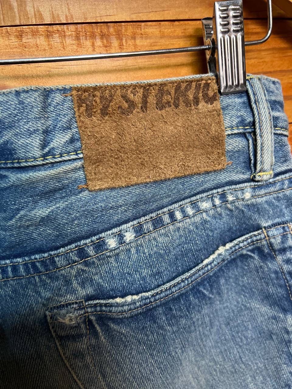 Hysteric Glamour VINTAGE DISTRESS HYSTERIC GLAMOUR DENIM SELVEDGE SIZE 30 Size US 30 / EU 46 - 14 Thumbnail