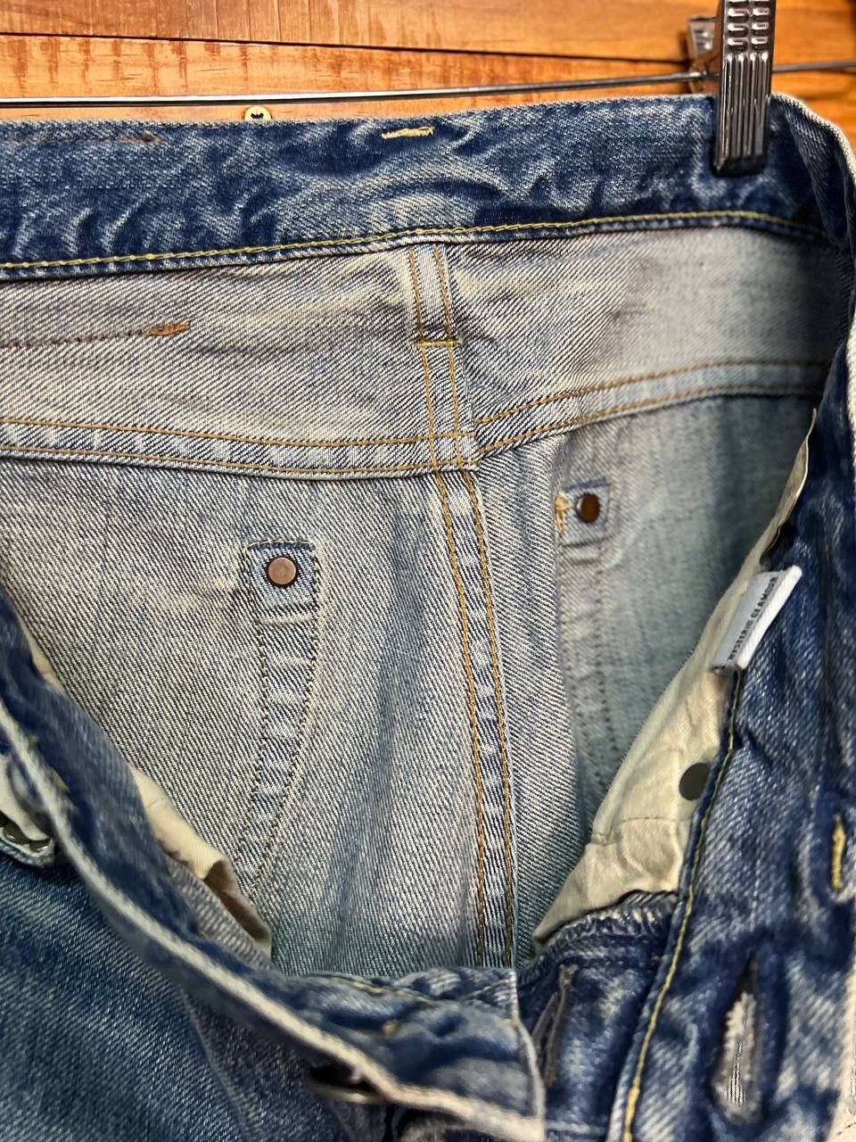 Hysteric Glamour VINTAGE DISTRESS HYSTERIC GLAMOUR DENIM SELVEDGE SIZE 30 Size US 30 / EU 46 - 16 Thumbnail