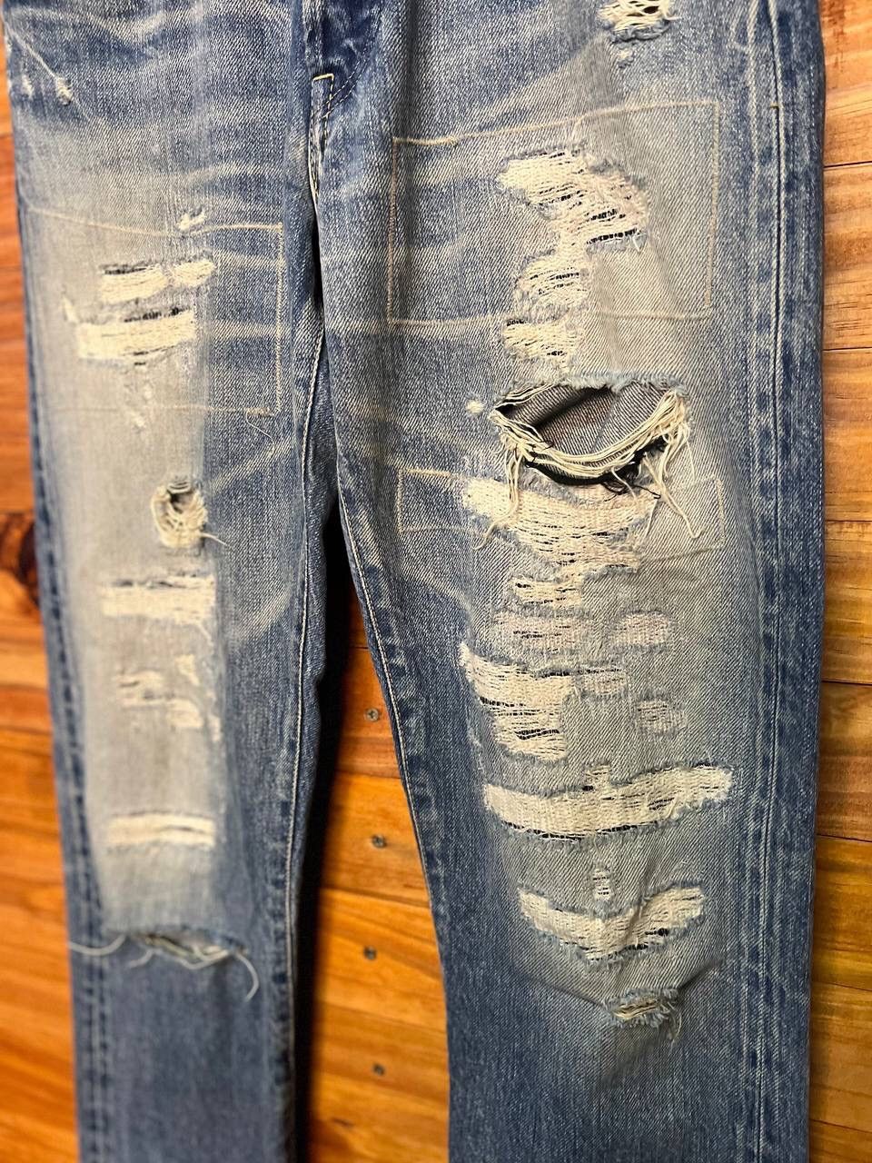 Hysteric Glamour VINTAGE DISTRESS HYSTERIC GLAMOUR DENIM SELVEDGE SIZE 30 Size US 30 / EU 46 - 8 Thumbnail