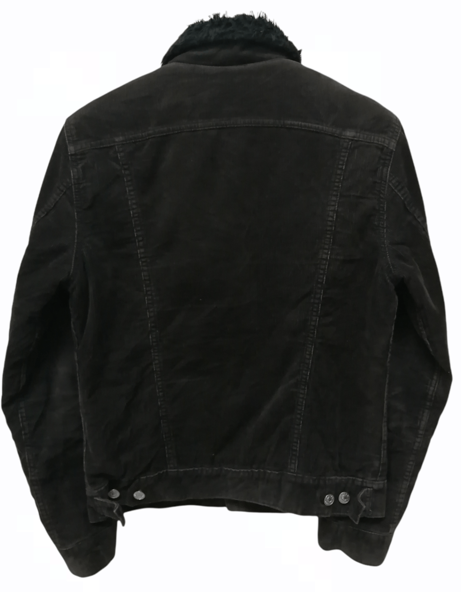 Edwin Vintage EDWIN 503 Sherpa Lining Corduroy Jacket Size US M / EU 48-50 / 2 - 2 Thumbnail