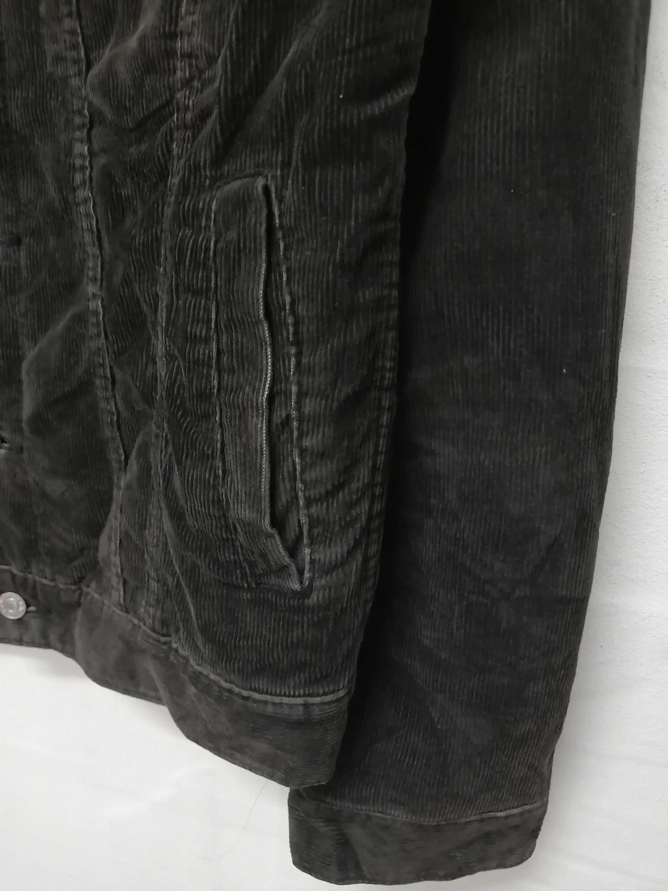 Edwin Vintage EDWIN 503 Sherpa Lining Corduroy Jacket Size US M / EU 48-50 / 2 - 5 Thumbnail