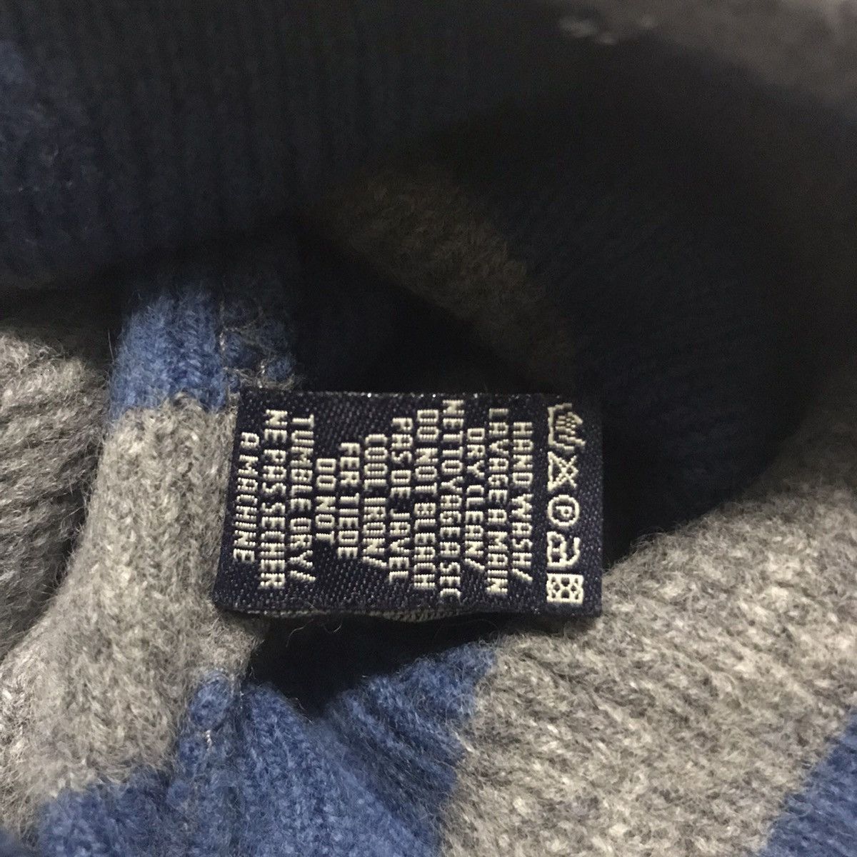 FCUK × French Connection FCUK word wool beanie/snow cap made in UK Size ONE SIZE - 9 Thumbnail