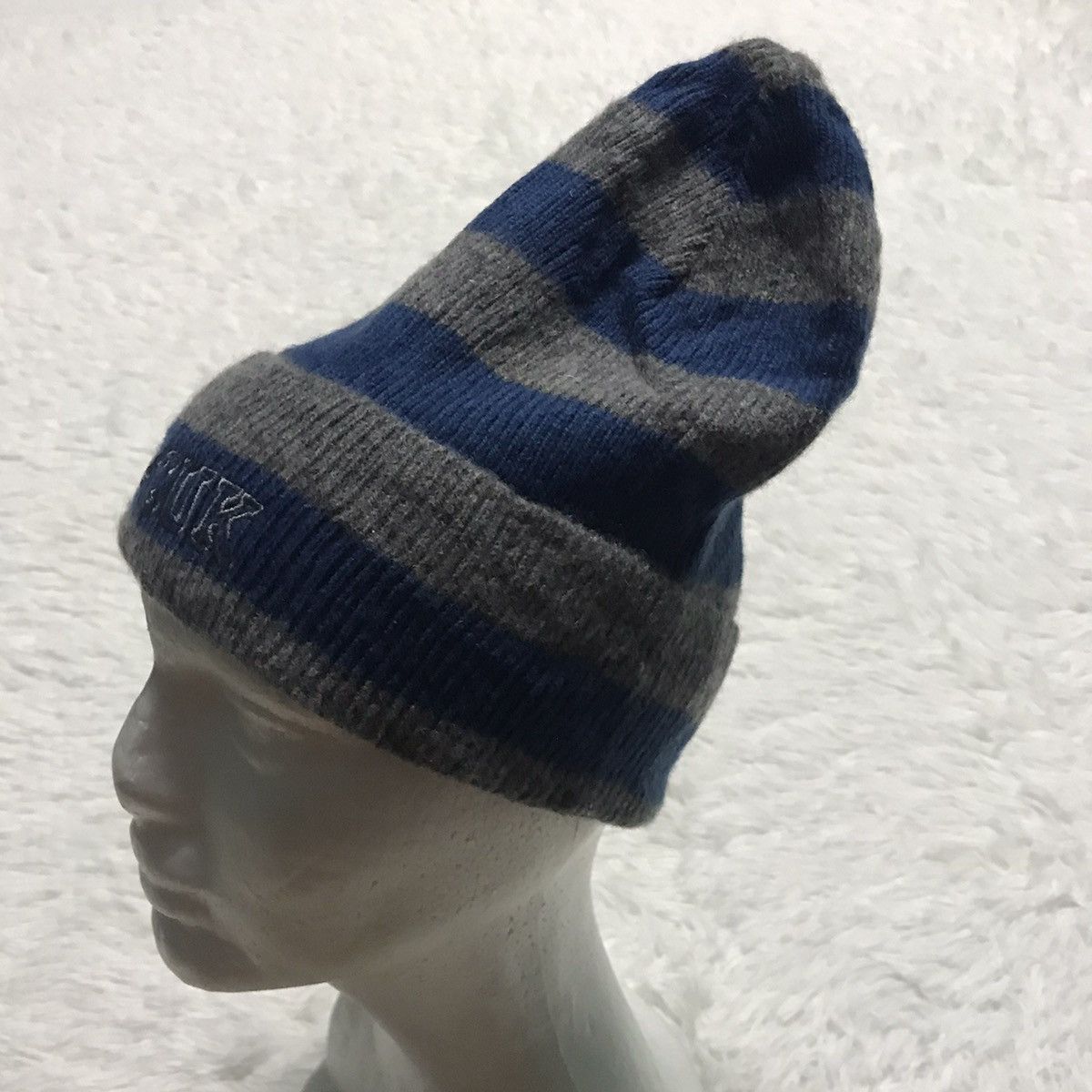 FCUK × French Connection FCUK word wool beanie/snow cap made in UK Size ONE SIZE - 2 Thumbnail