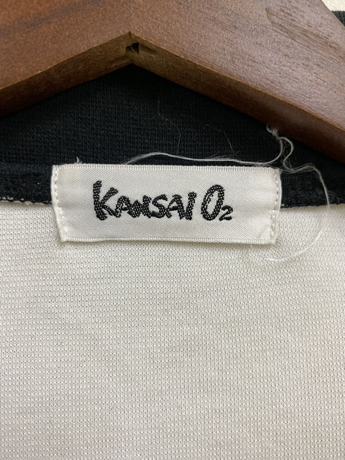 Kansai Yamamoto Vintage Kansai Yamamoto O2 Long Sleeve Dog Overprint Size US L / EU 52-54 / 3 - 11 Thumbnail