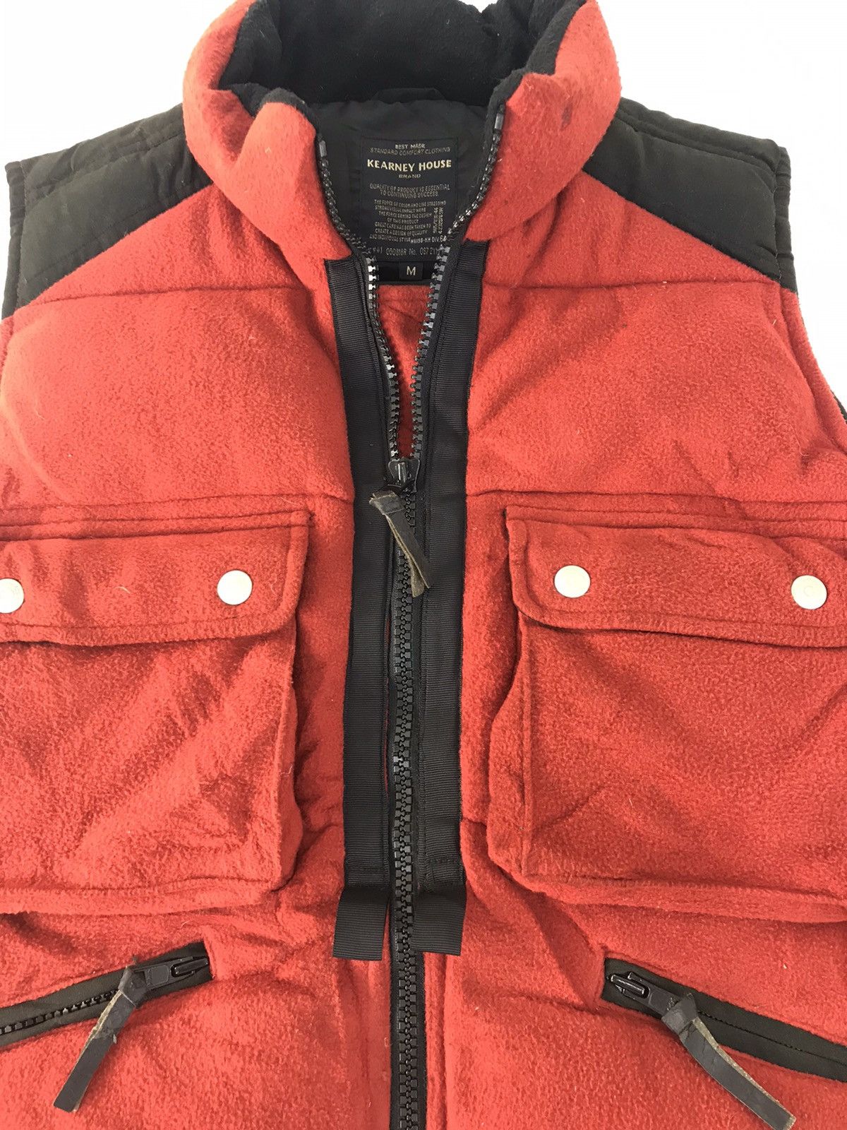 Edition Japan × Vintage Kearney House Puffer Fleece Sleeveless Vest Padded Size US S / EU 44-46 / 1 - 3 Thumbnail