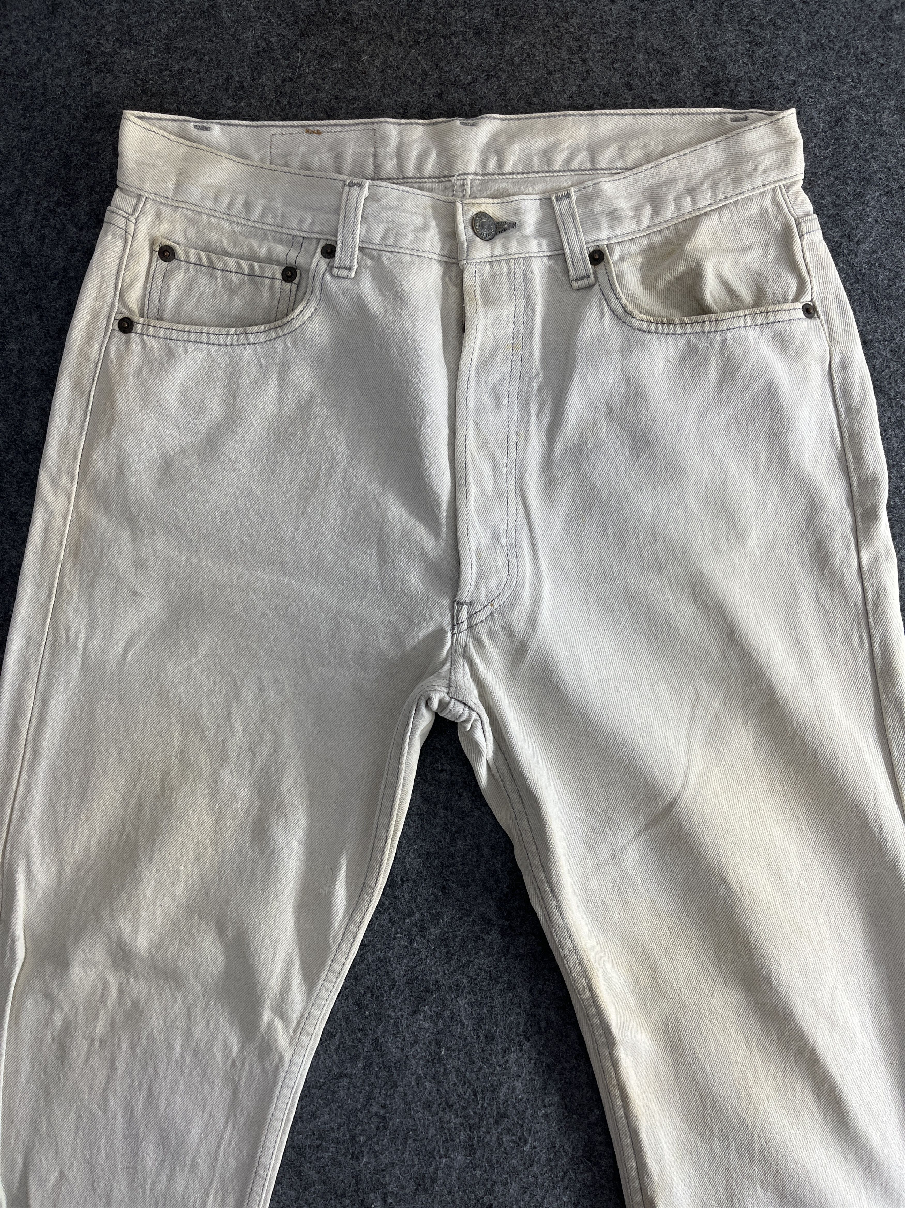 Levi's 80's Vintage Levis 501 Button Fly Jeans - J891 Size US 33 - 3 Thumbnail