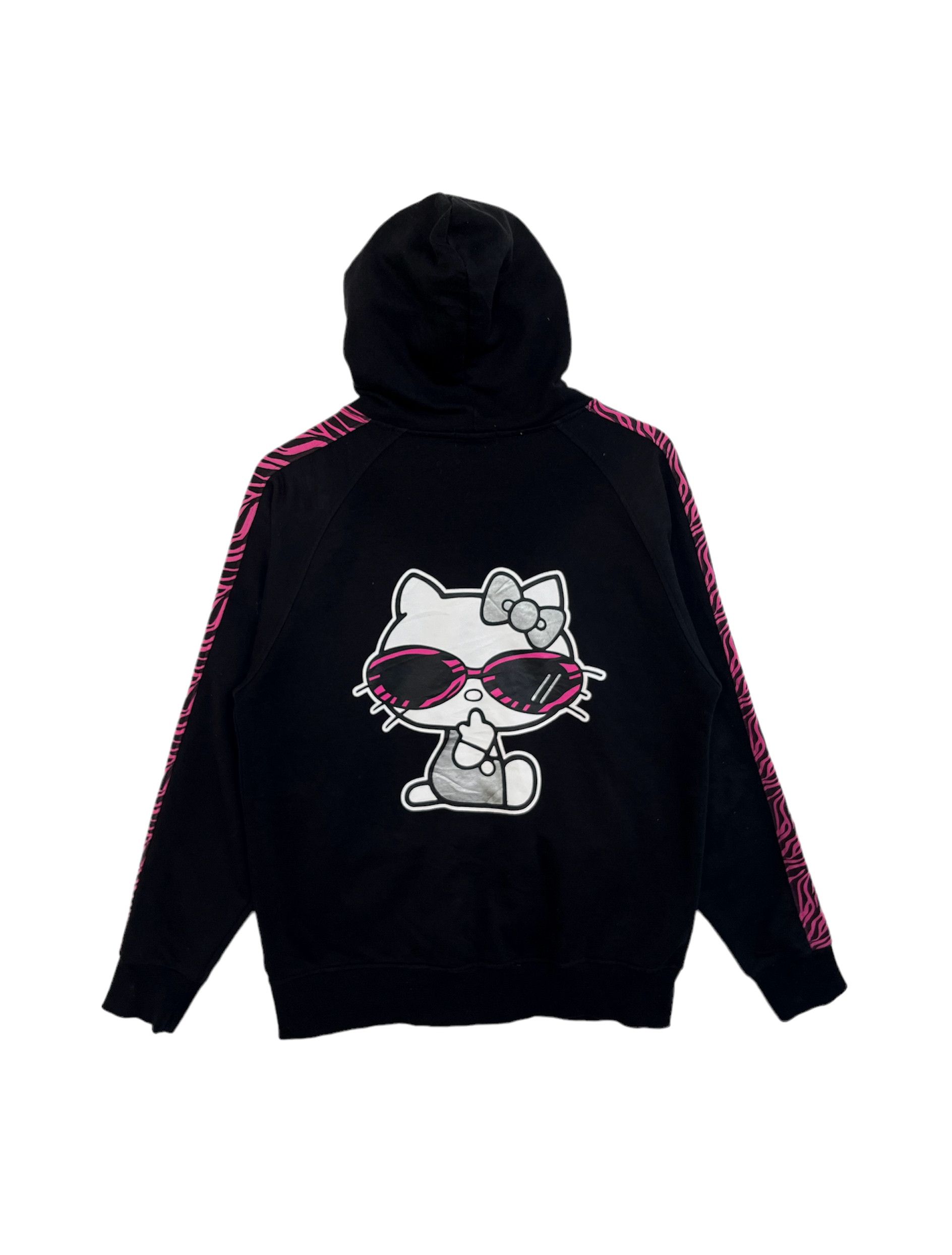 Cartoon Network Y2K Hello Kitty Sweater Hoodie Size XL / US 12-14 / IT 48-50 - 2 Thumbnail