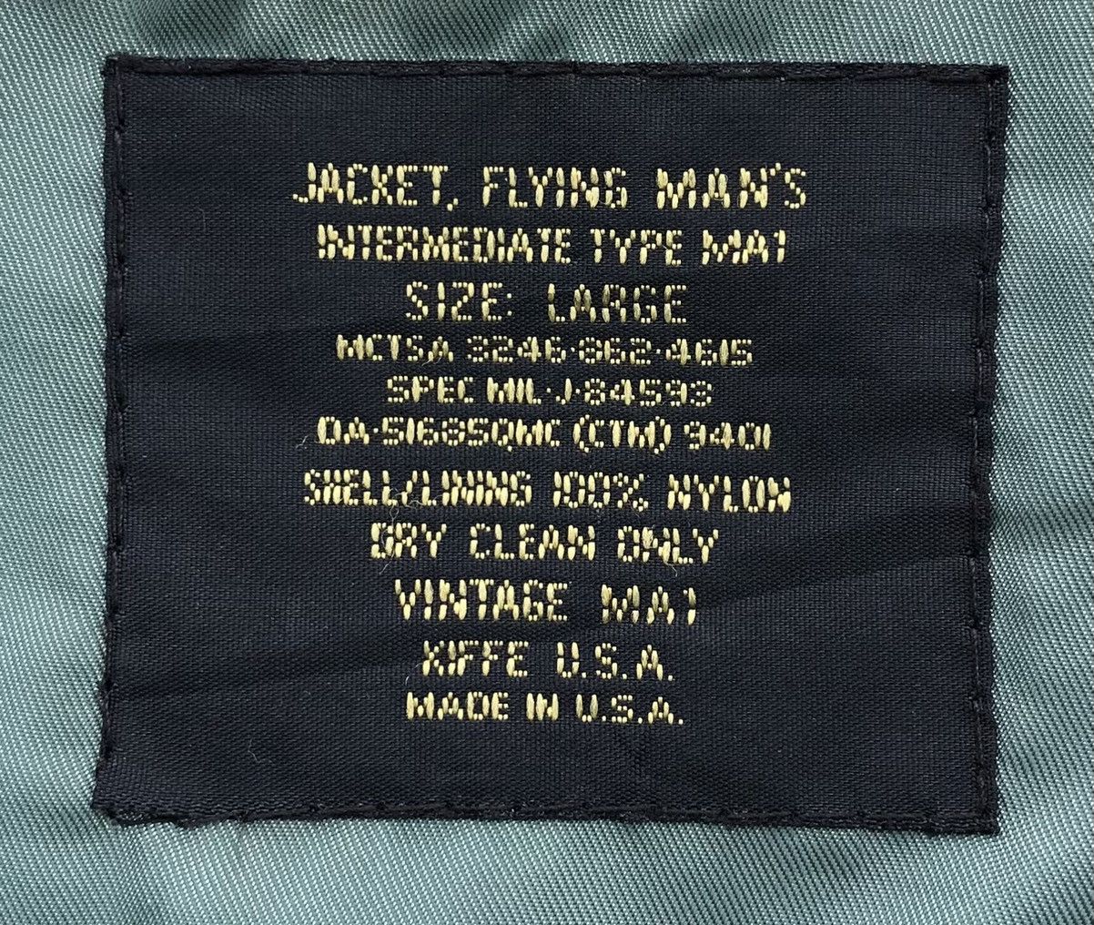 Vintage Vintage U.S Air Force Flying Jacket Man's Intermediate Ma-1 Size US L / EU 52-54 / 3 - 10 Thumbnail
