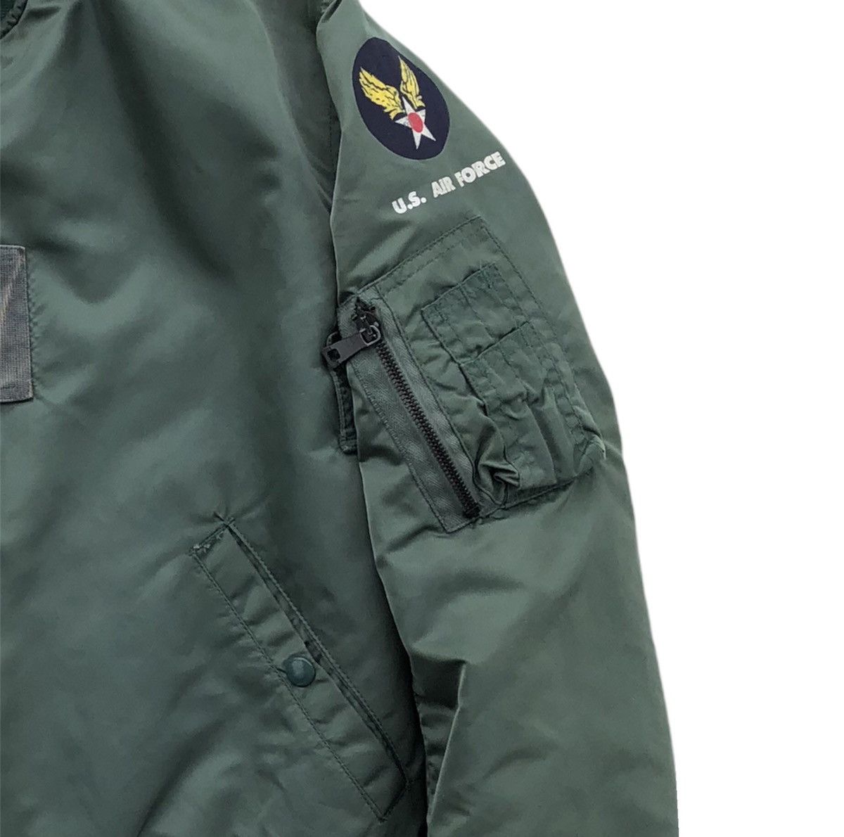 Vintage Vintage U.S Air Force Flying Jacket Man's Intermediate Ma-1 Size US L / EU 52-54 / 3 - 5 Thumbnail