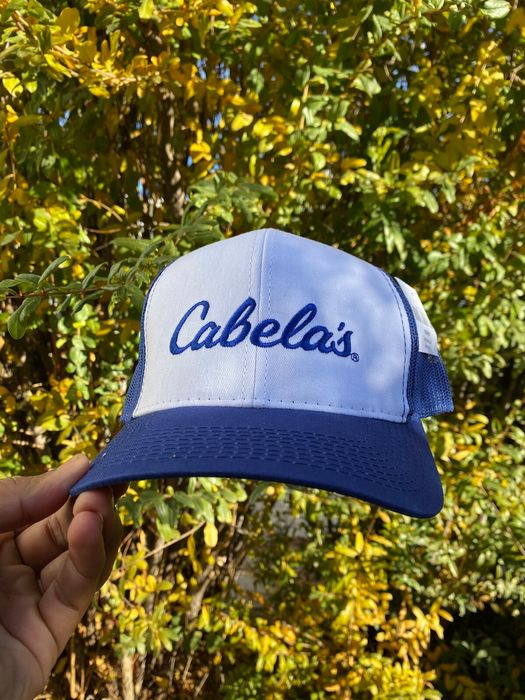Vintage Cabelas Bass pro shops trucker hat