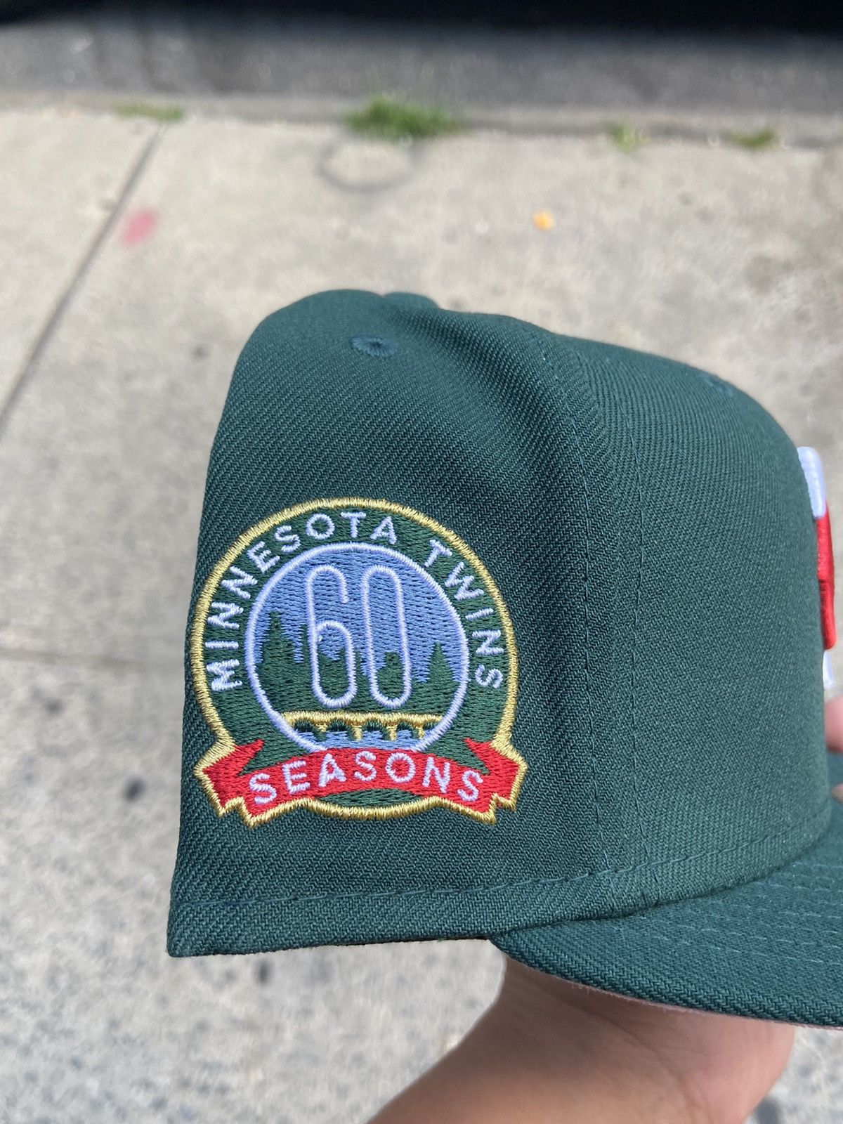 Hat Club × MLB × New Era 7 1/2 Minnesota Twins Green Eggs and Ham UV Pink New Era Size ONE SIZE - 2 Thumbnail