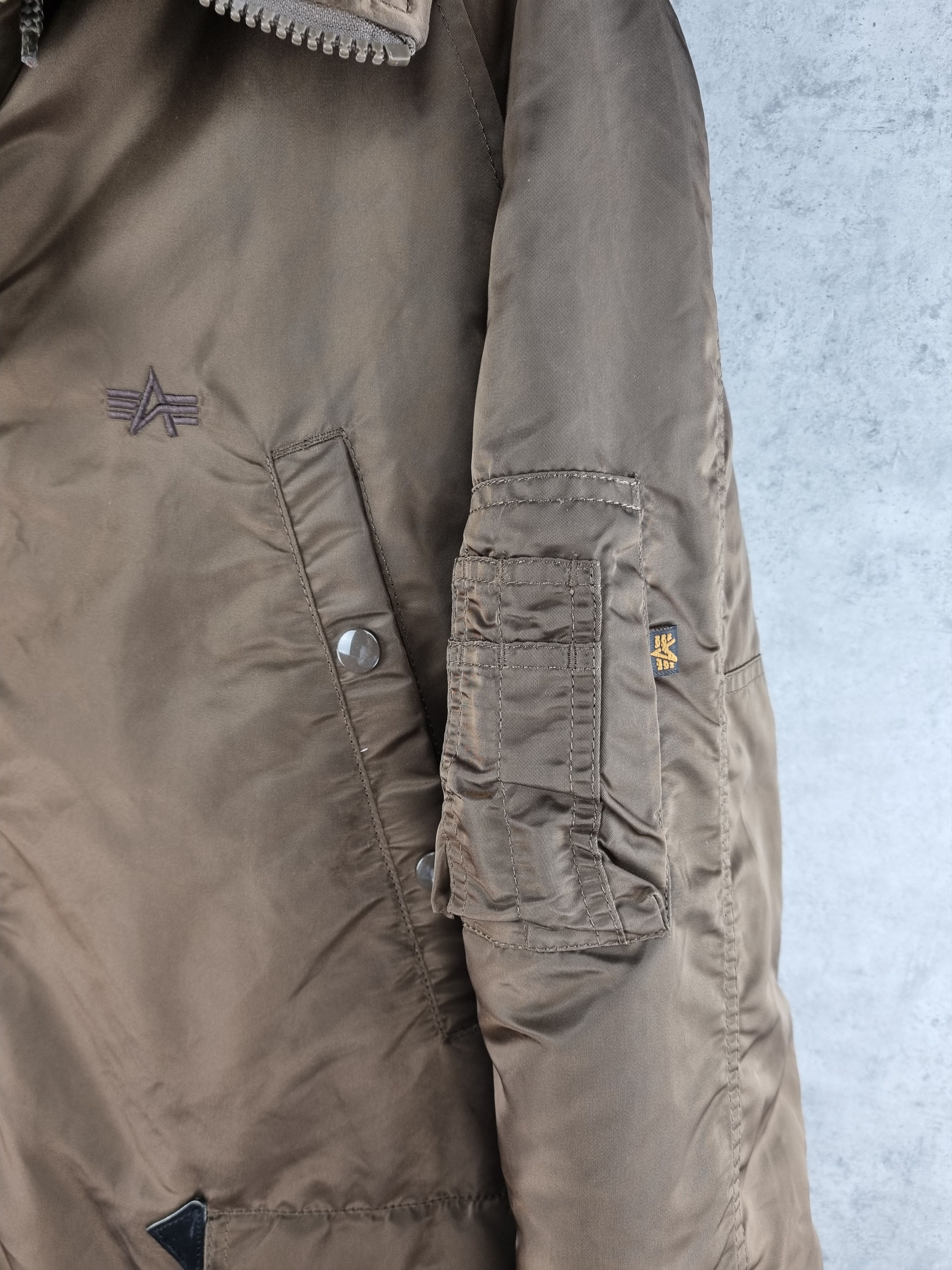 Alpha Industries × Japanese Brand Extreme Cold Alpha Industries Parka Type N3B in Brown Size US L / EU 52-54 / 3 - 20 Thumbnail
