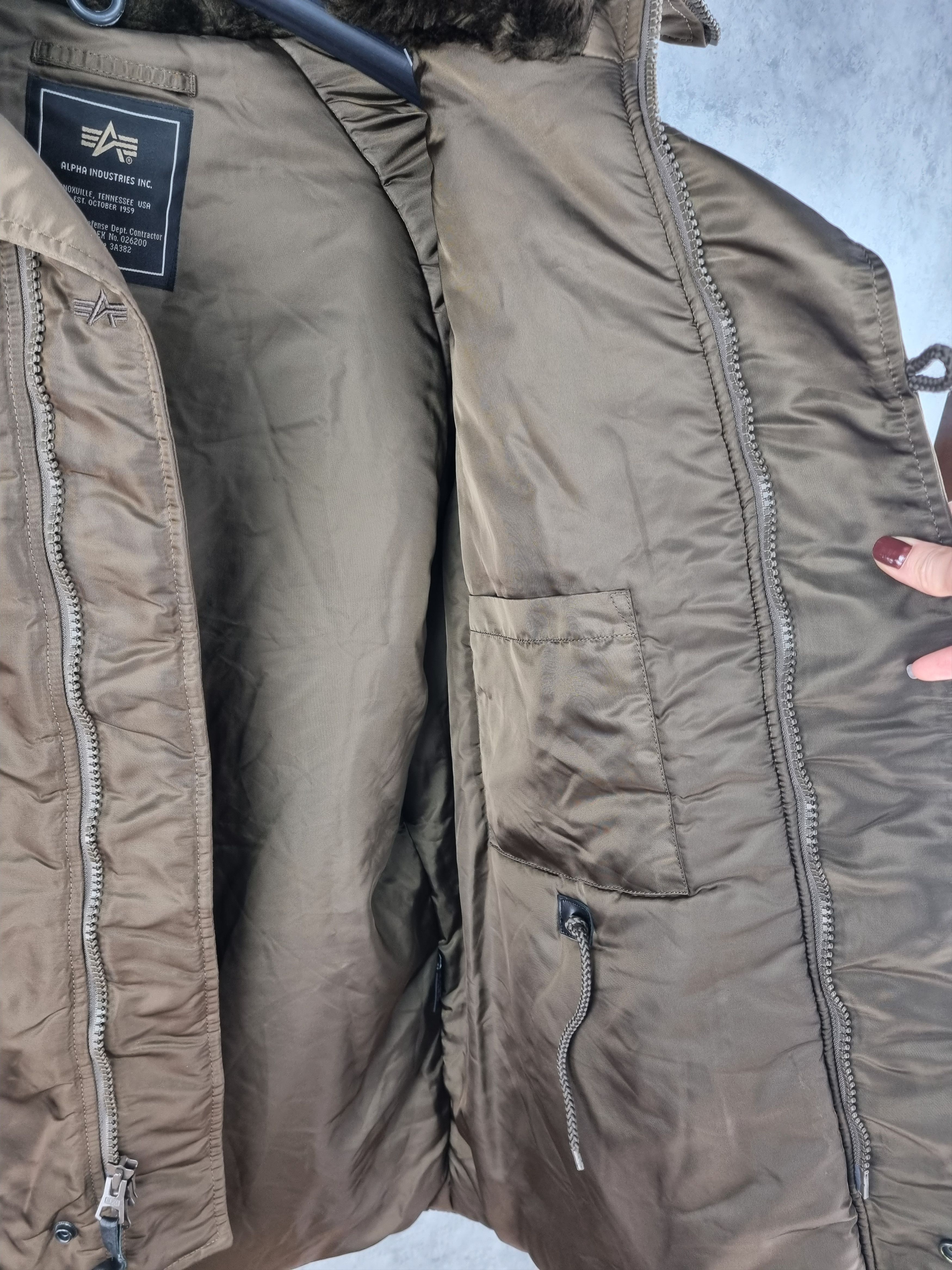 Alpha Industries × Japanese Brand Extreme Cold Alpha Industries Parka Type N3B in Brown Size US L / EU 52-54 / 3 - 17 Thumbnail