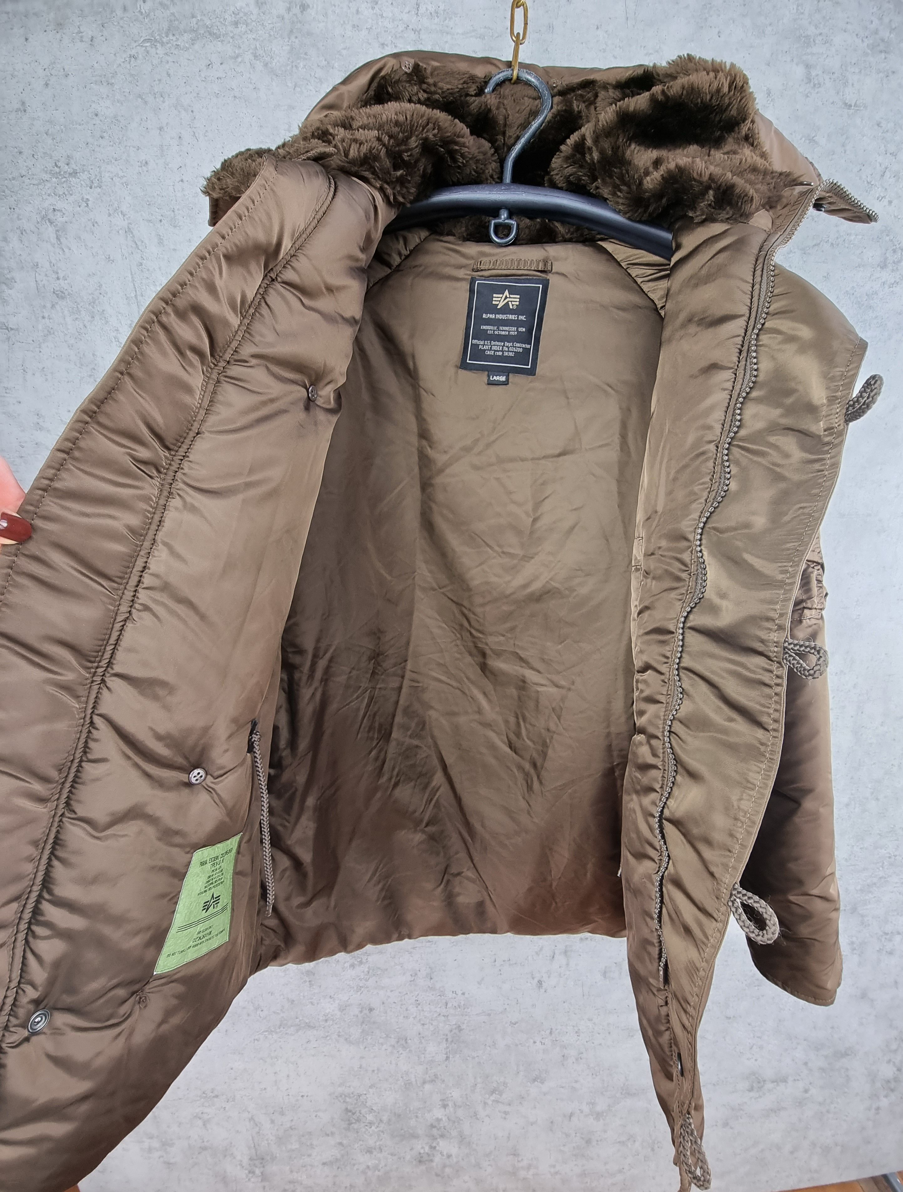 Alpha Industries × Japanese Brand Extreme Cold Alpha Industries Parka Type N3B in Brown Size US L / EU 52-54 / 3 - 7 Thumbnail