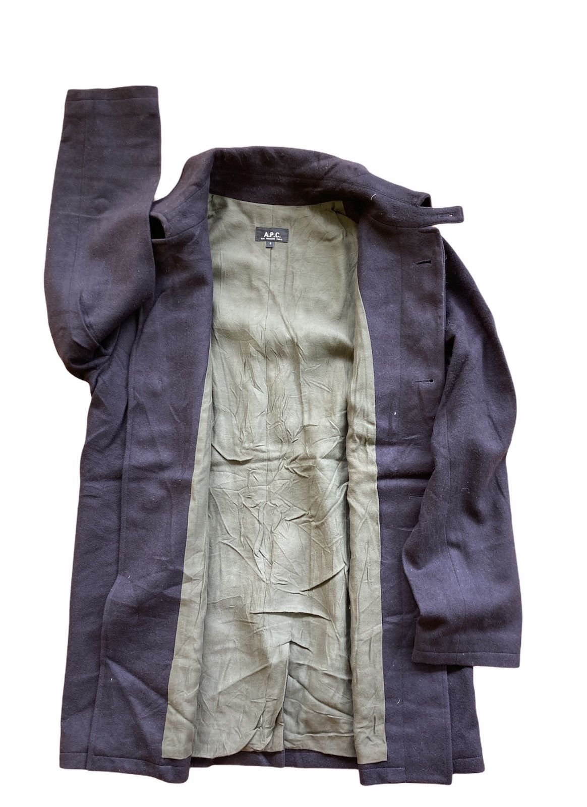 A.P.C. A.P.C NAVY WOOL JACKET Size US S / EU 44-46 / 1 - 3 Thumbnail