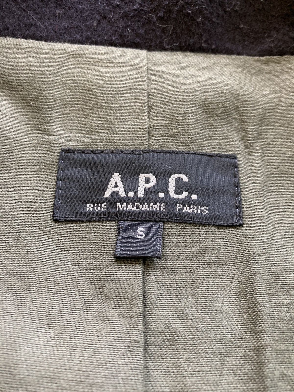 A.P.C. A.P.C NAVY WOOL JACKET Size US S / EU 44-46 / 1 - 8 Thumbnail