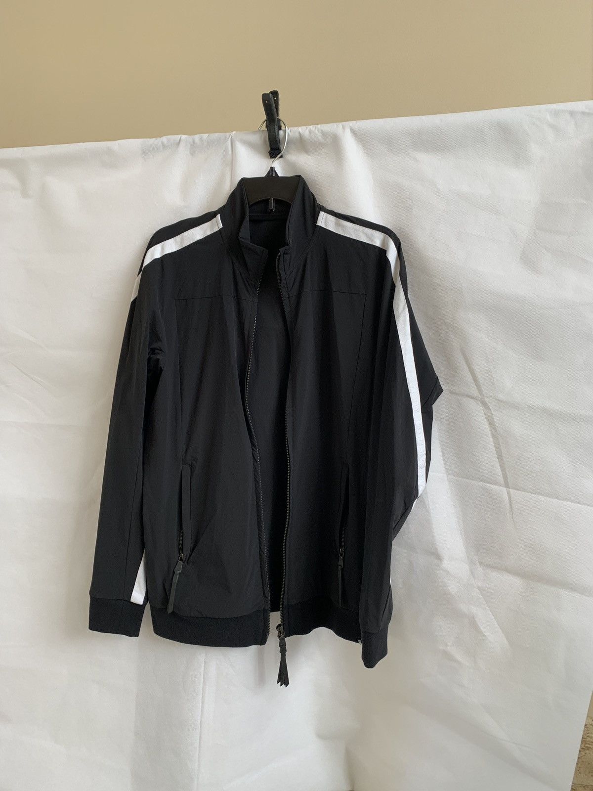 image of 11 By Boris Bidjan Saberi Ss19 F-1338 Bomber In Black, Men's (Size Medium)