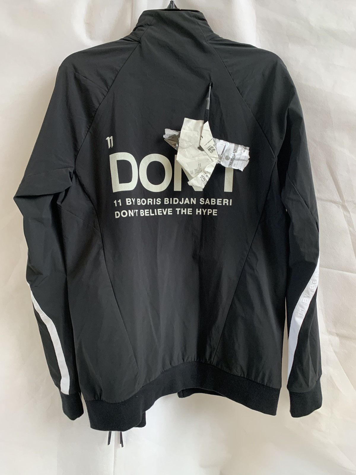 11 By Boris Bidjan Saberi SS19 F-1338 Bomber in Black Size US M / EU 48-50 / 2 - 10 Thumbnail