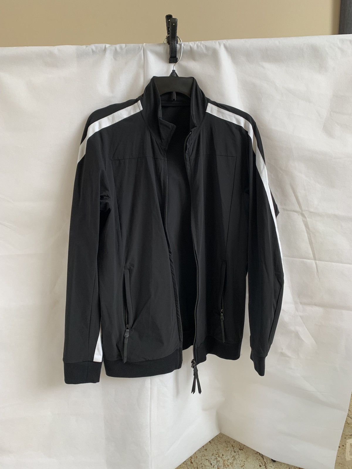 11 By Boris Bidjan Saberi SS19 F-1338 Bomber in Black Size US M / EU 48-50 / 2 - 2 Thumbnail