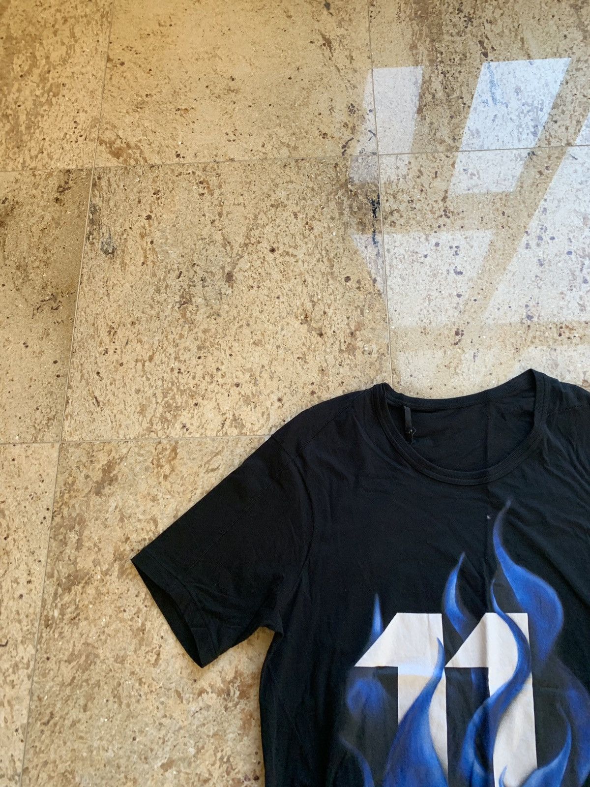 11 By Boris Bidjan Saberi Blue Flame Tee, SS Size US XL / EU 56 / 4 - 7 Thumbnail
