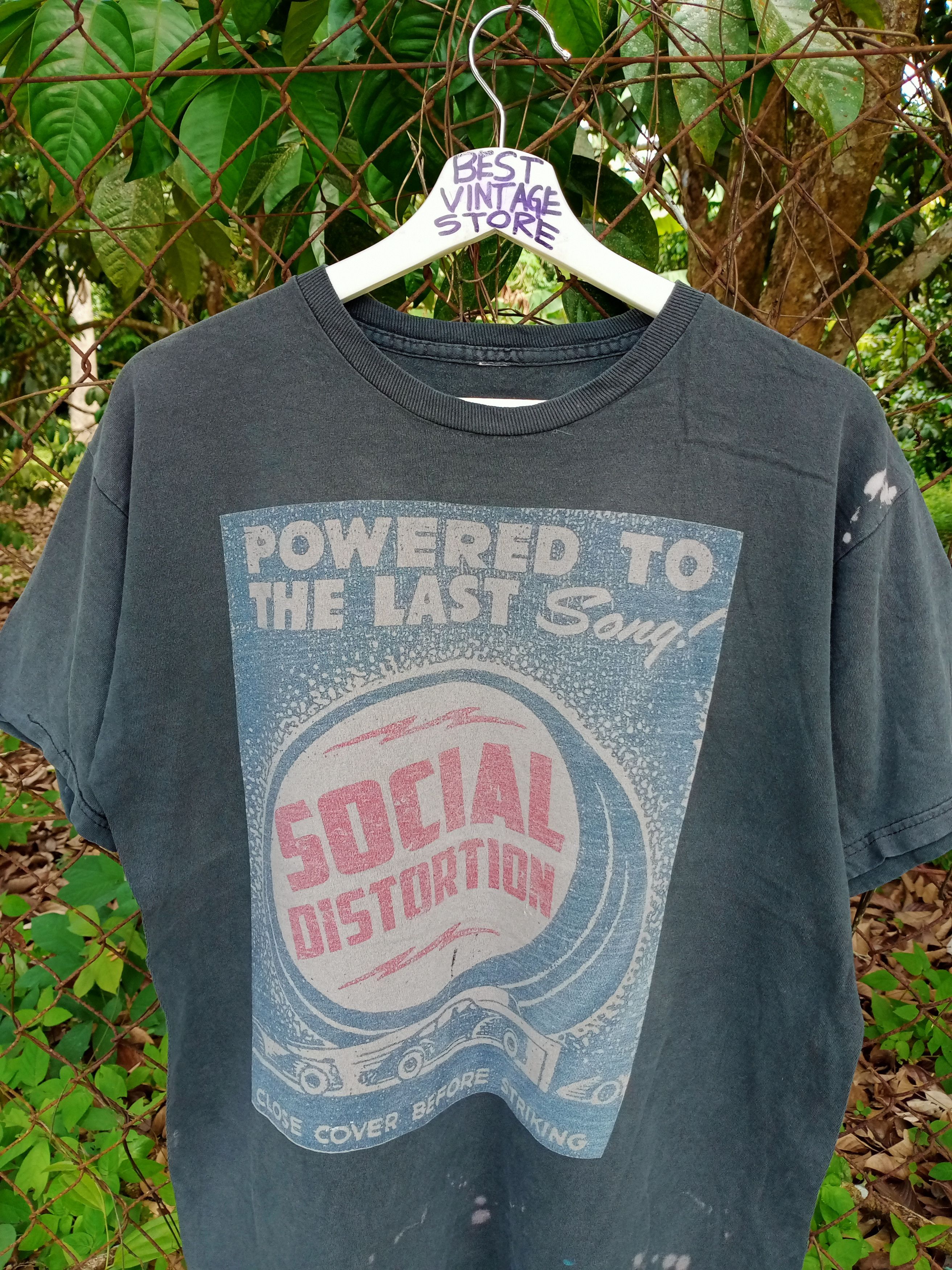 Band Tees Vintage Social Distortion Rock Band Tshirt Size US M / EU 48-50 / 2 - 2 Thumbnail