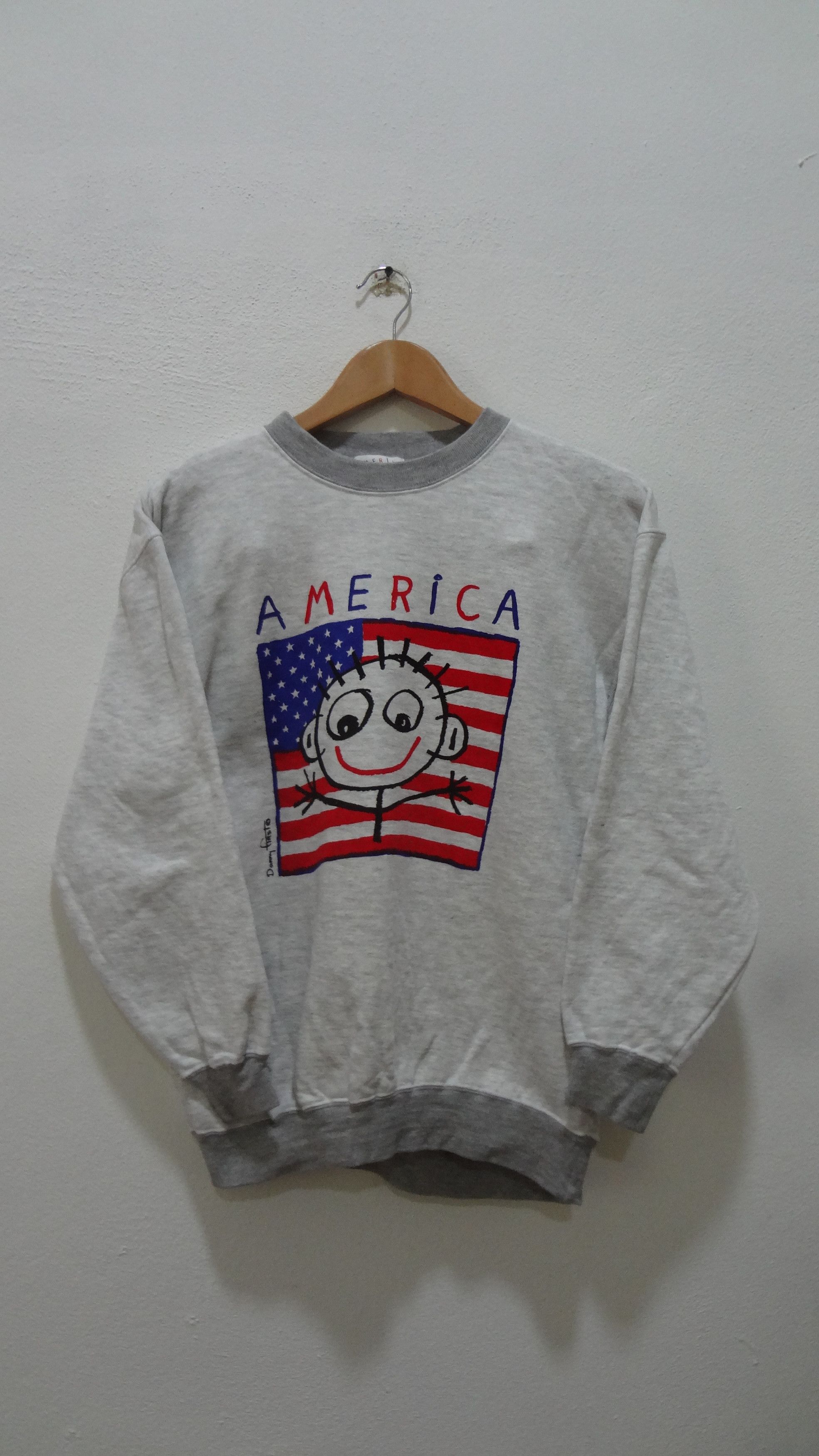 Vintage Vtg jumper sweatshirt DANNY FIRST Size M Size US M / EU 48-50 / 2 - 1 Thumbnail