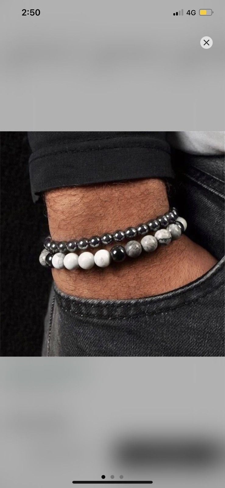 Other 2pieces/ Set Bead Bracelet Size ONE SIZE - 1 Thumbnail