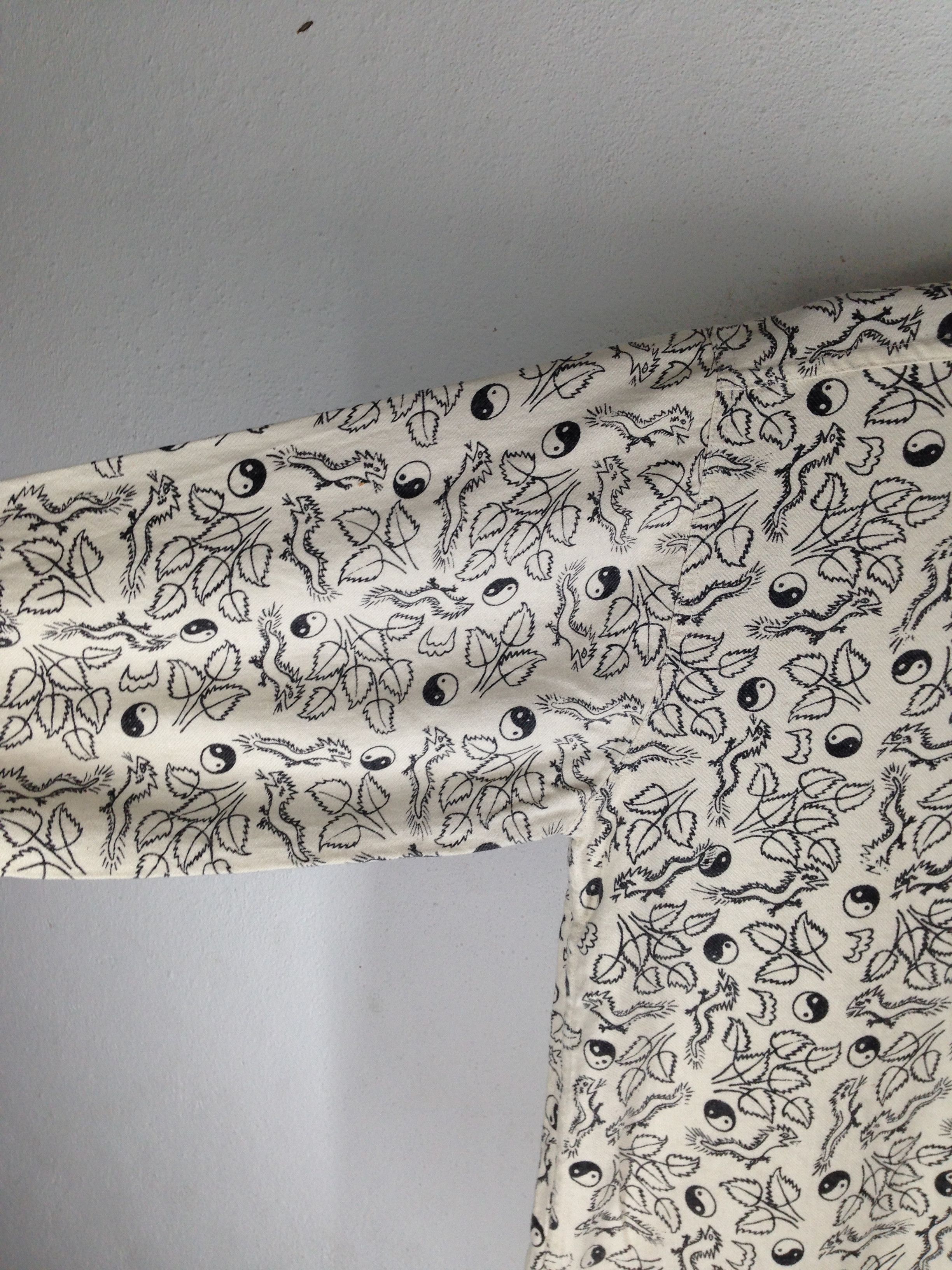 Japanese Brand KUNG FU PRINTED SHIRTS Size US M / EU 48-50 / 2 - 4 Thumbnail