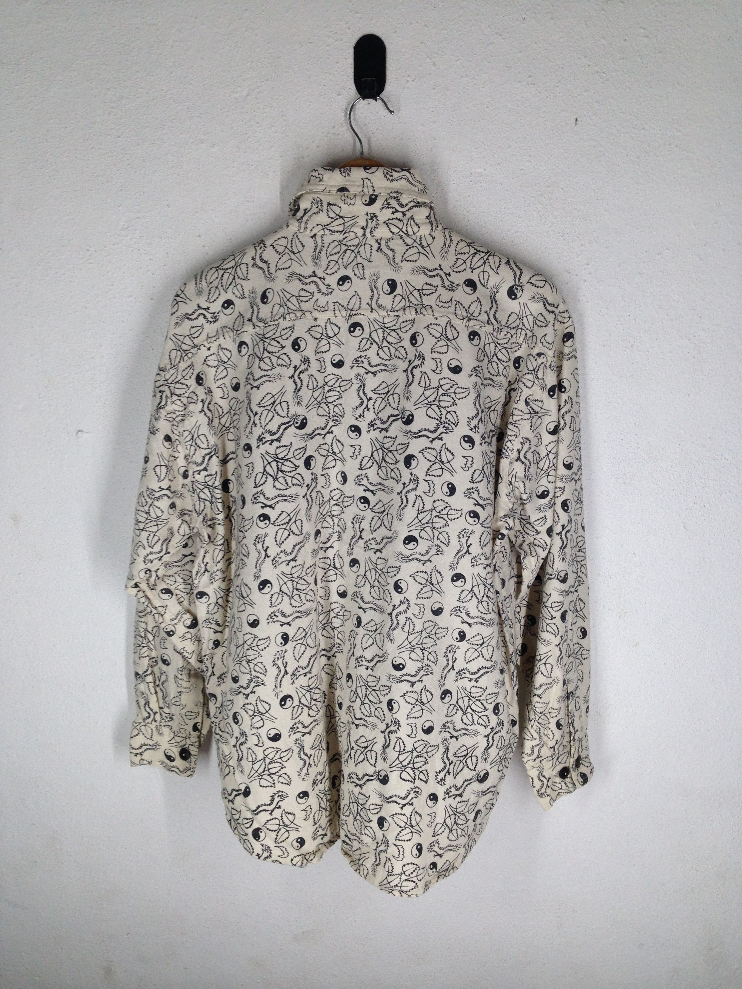 Japanese Brand KUNG FU PRINTED SHIRTS Size US M / EU 48-50 / 2 - 2 Thumbnail