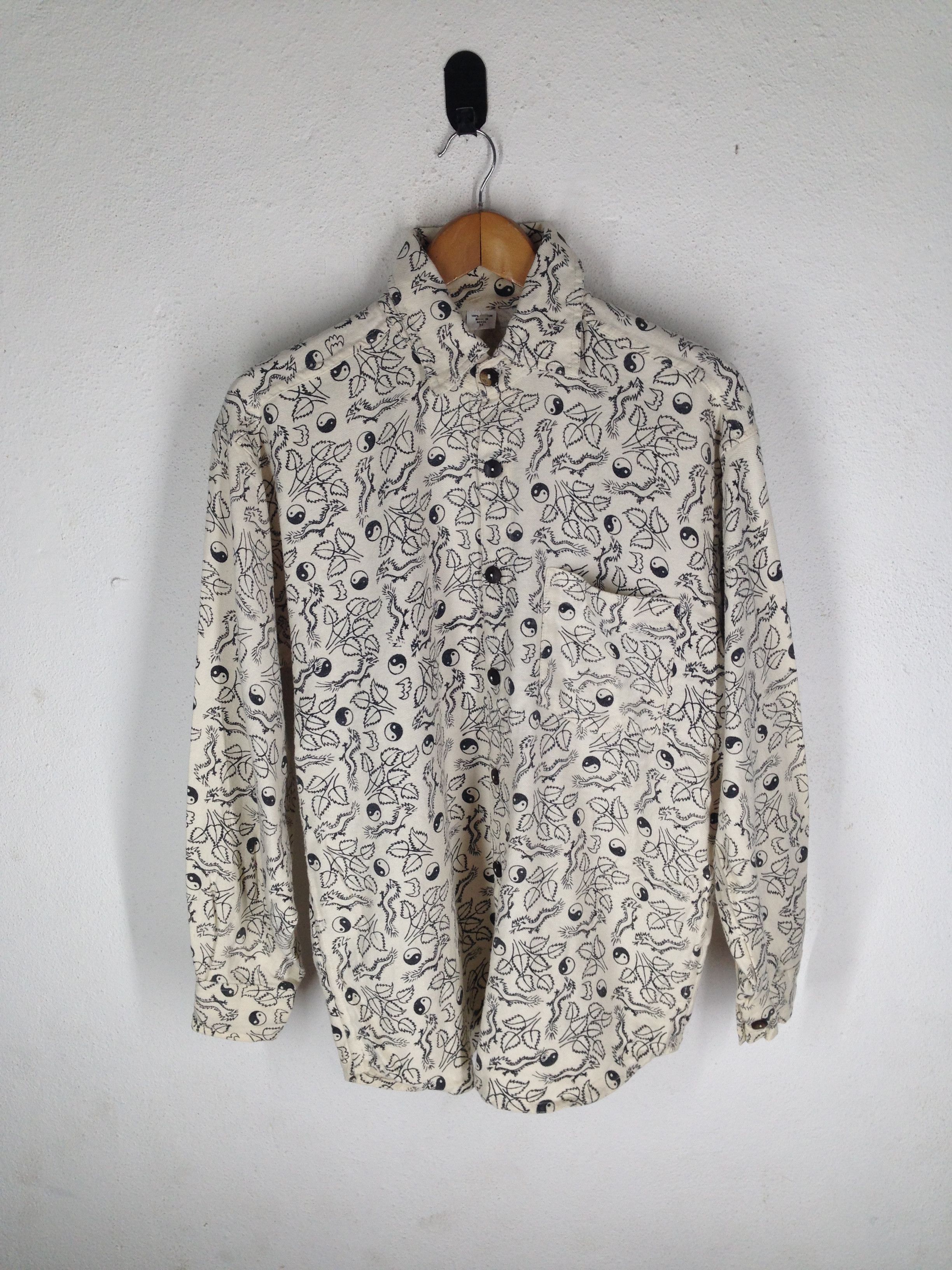 KUNG FU PRINTED SHIRTS