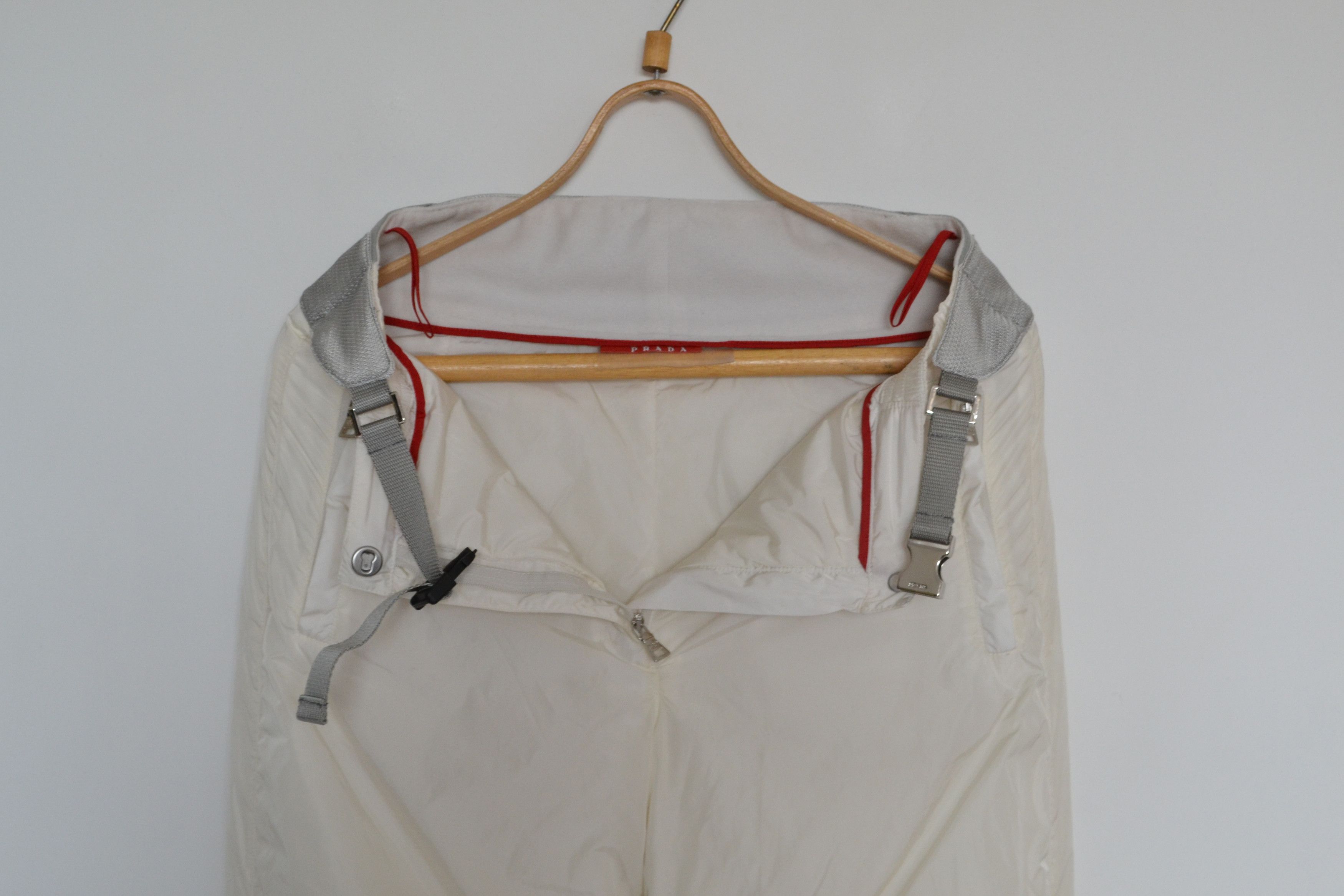 Prada PRADA Ski Pants Snow Sport Trousers Winter Pockets Belt Size 27" / US 4 / IT 40 - 3 Thumbnail