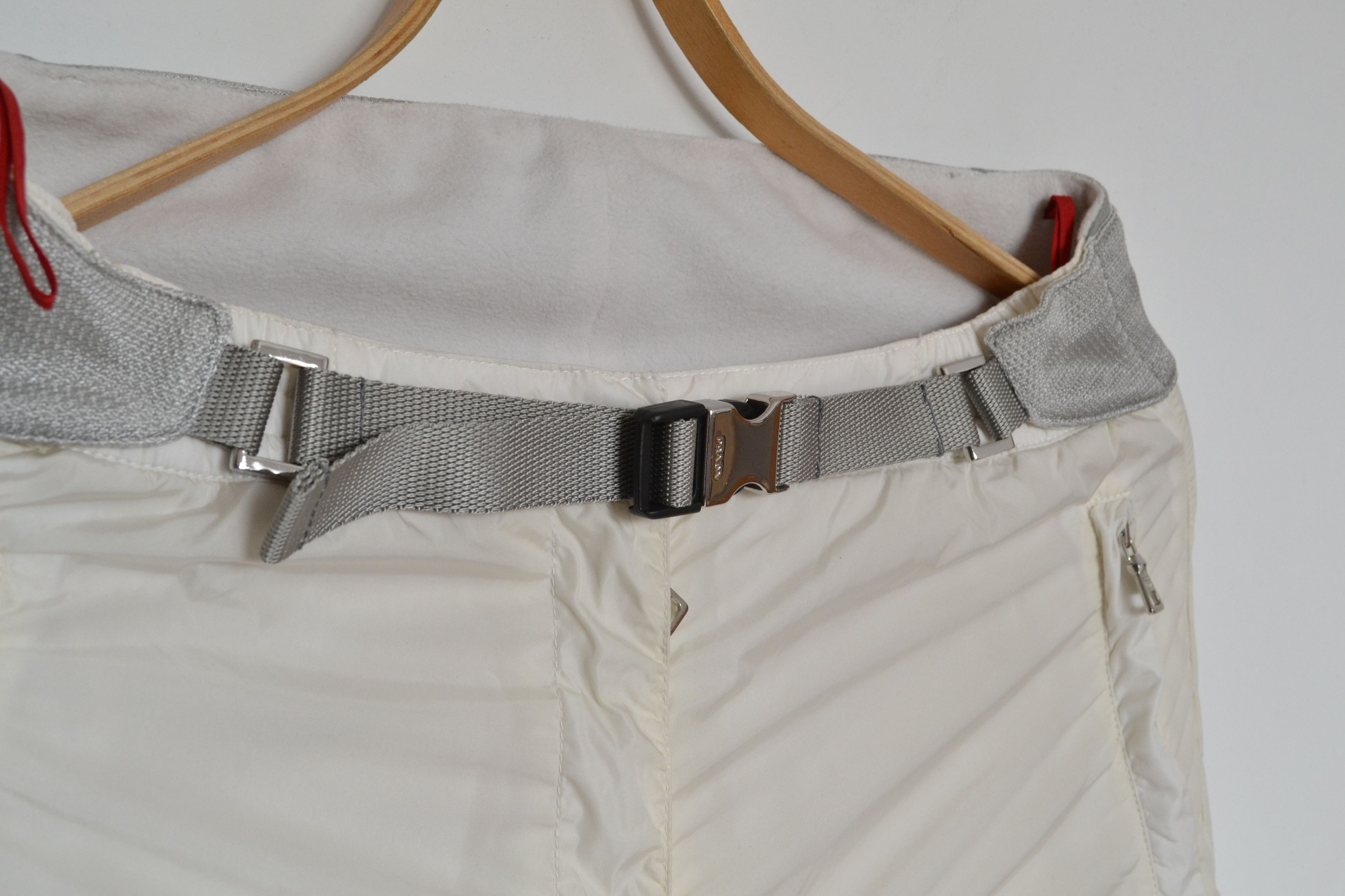 Prada PRADA Ski Pants Snow Sport Trousers Winter Pockets Belt Size 27" / US 4 / IT 40 - 5 Thumbnail